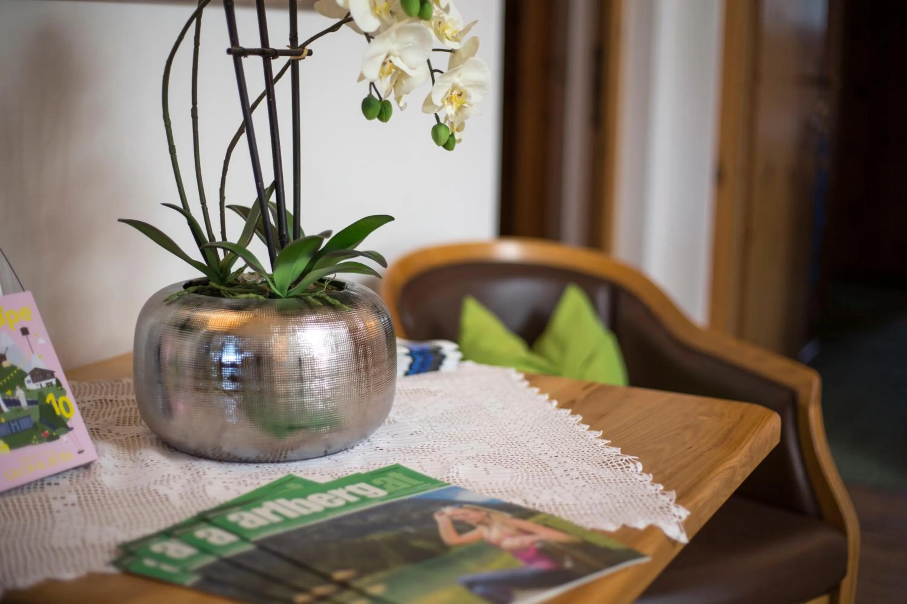 Seating area in Appartements Spullersee