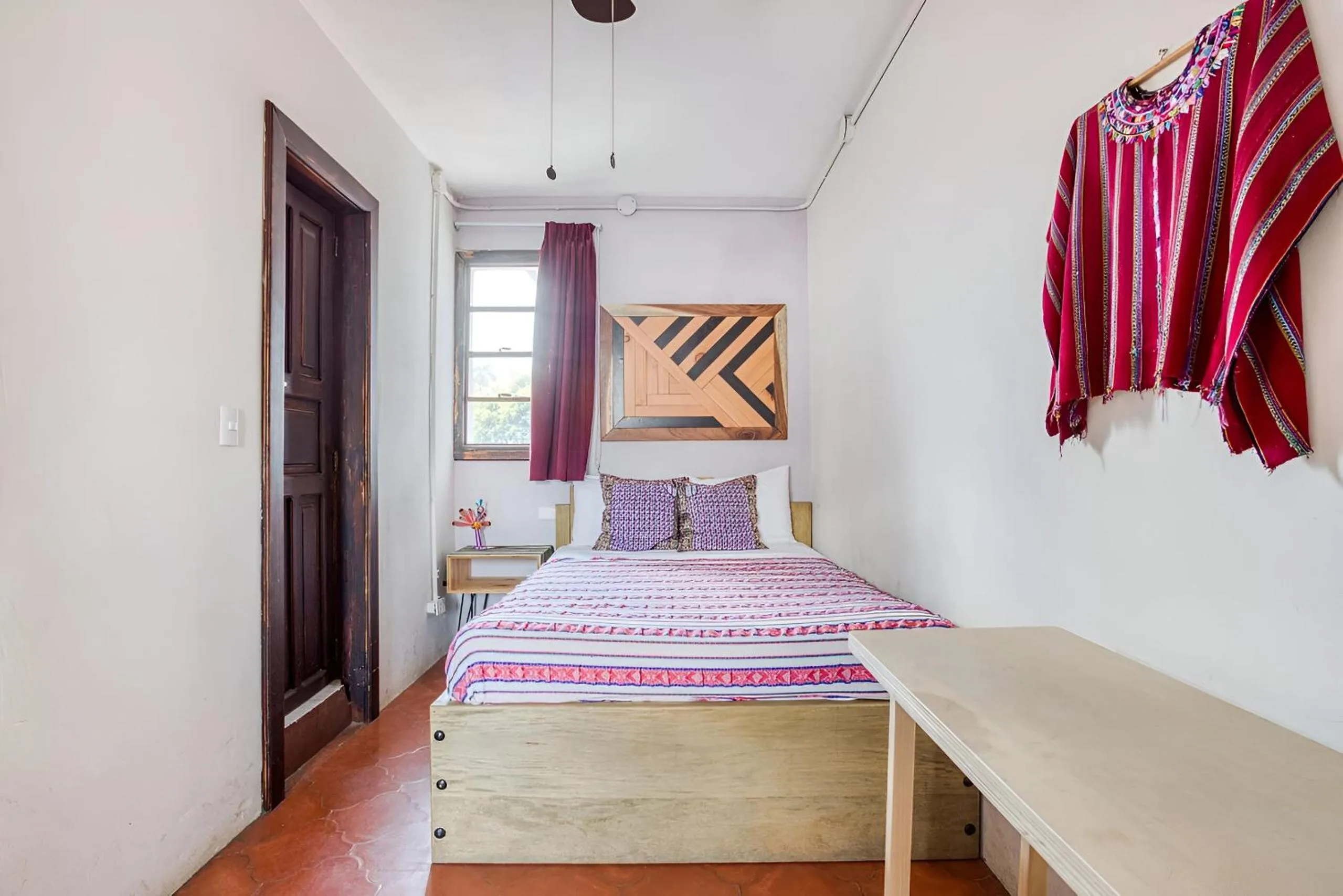 Bed in Socialtel Antigua