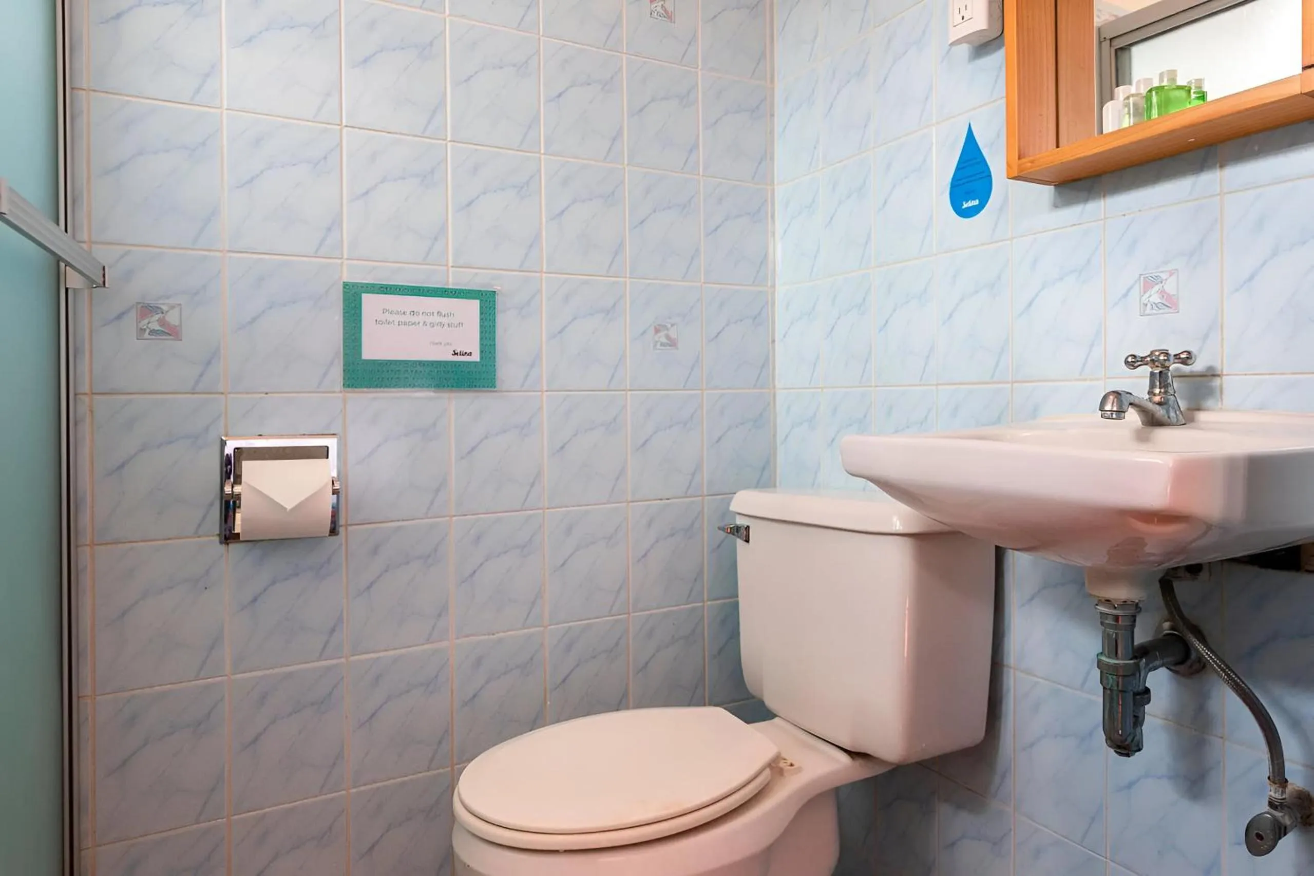 Toilet in Socialtel Antigua