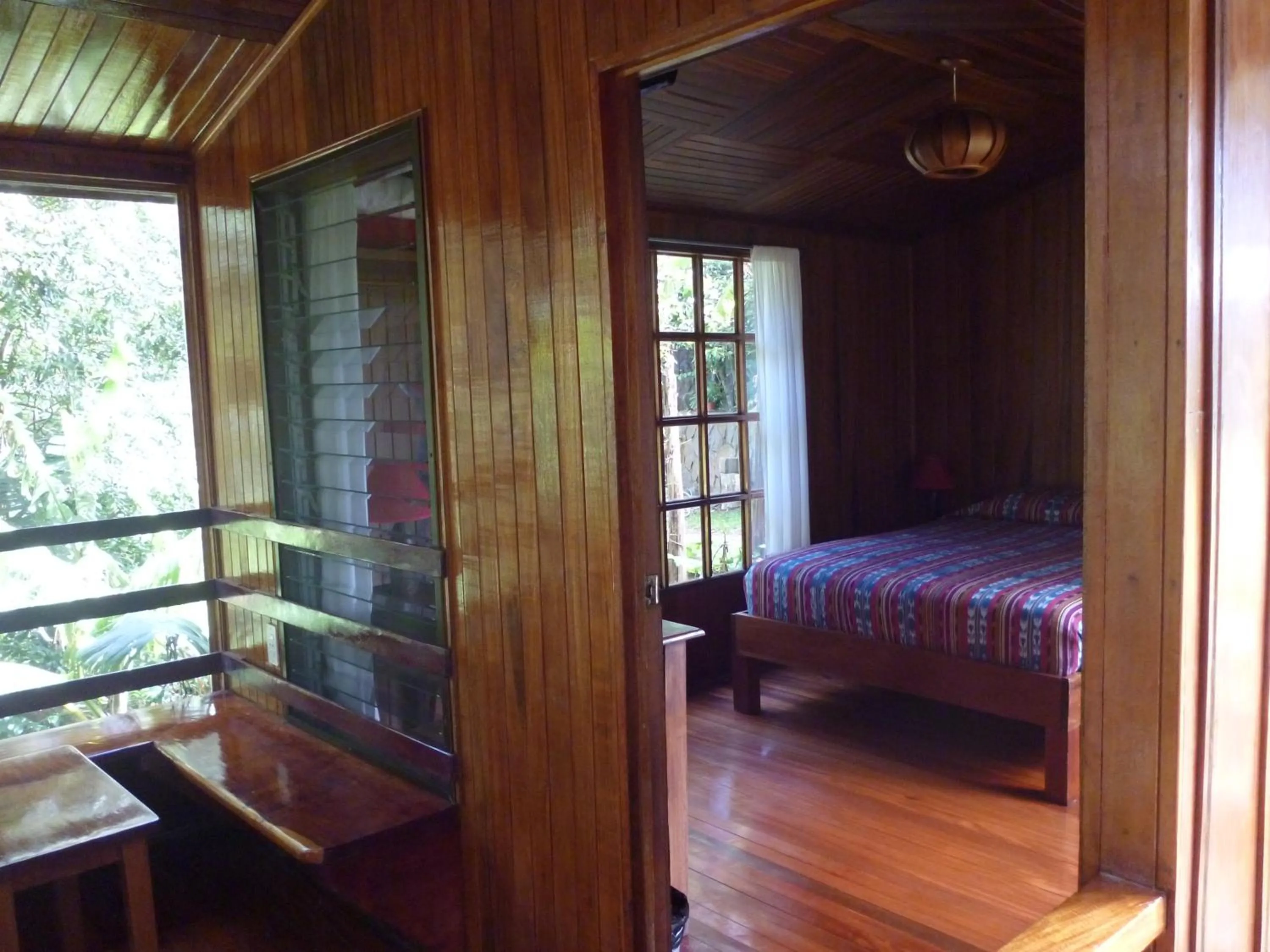 Bed in Arco Iris Lodge