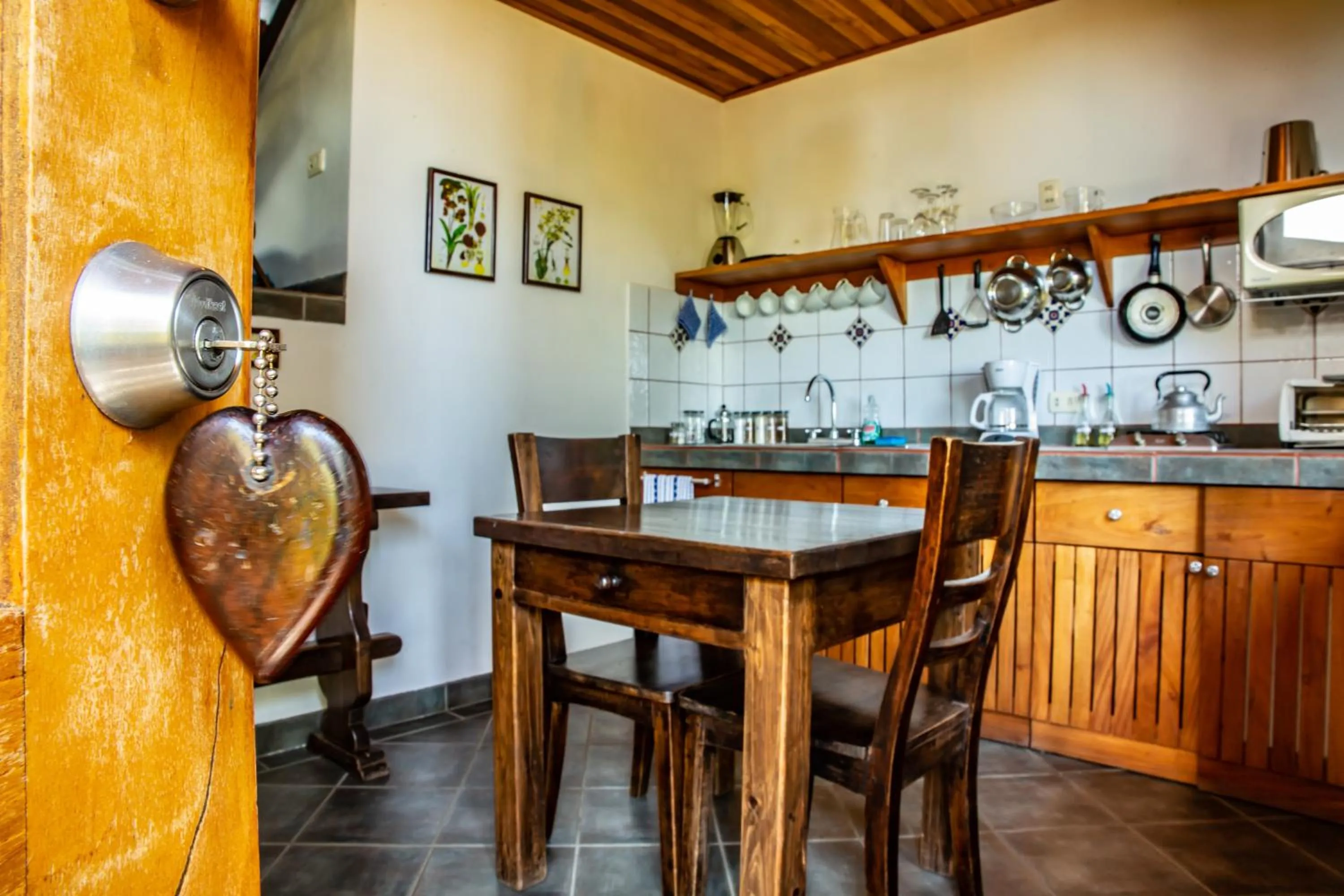 Kitchen or kitchenette in Arco Iris Lodge