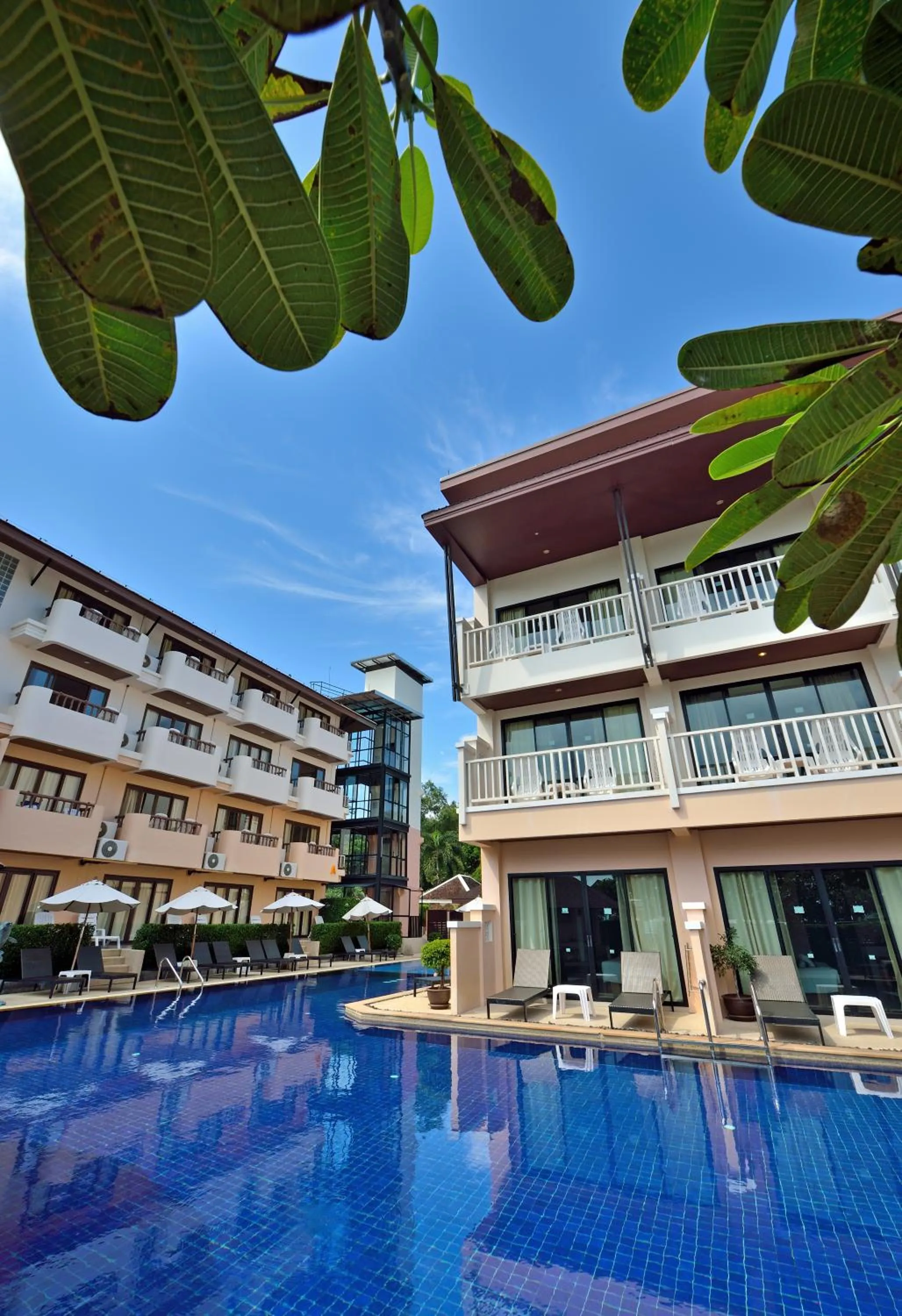 Swimming pool in Srisuksant Resort