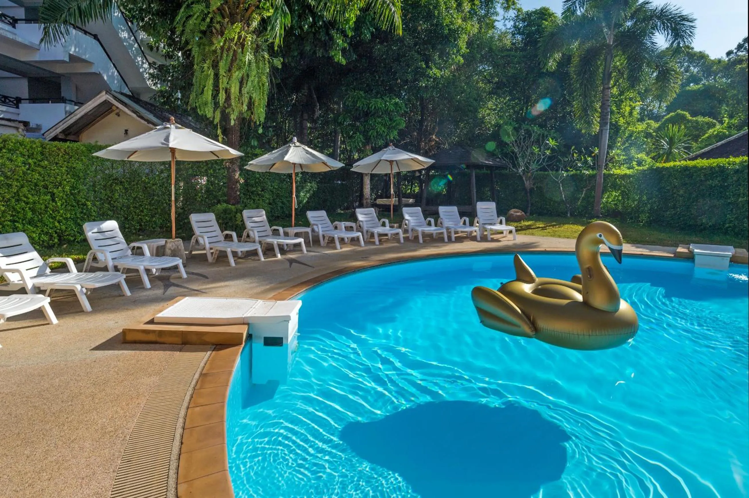 Swimming pool in Srisuksant Resort