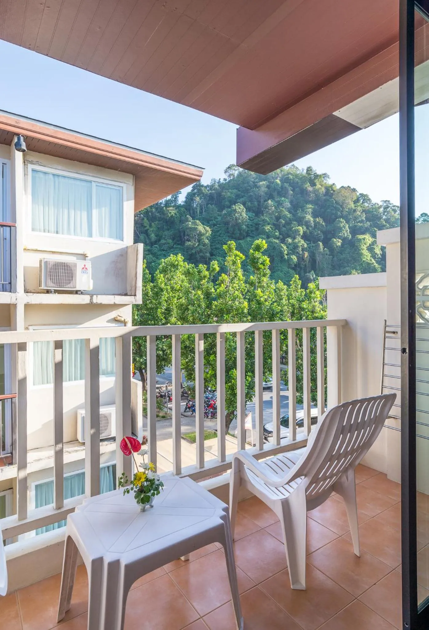 Balcony/Terrace in Srisuksant Resort