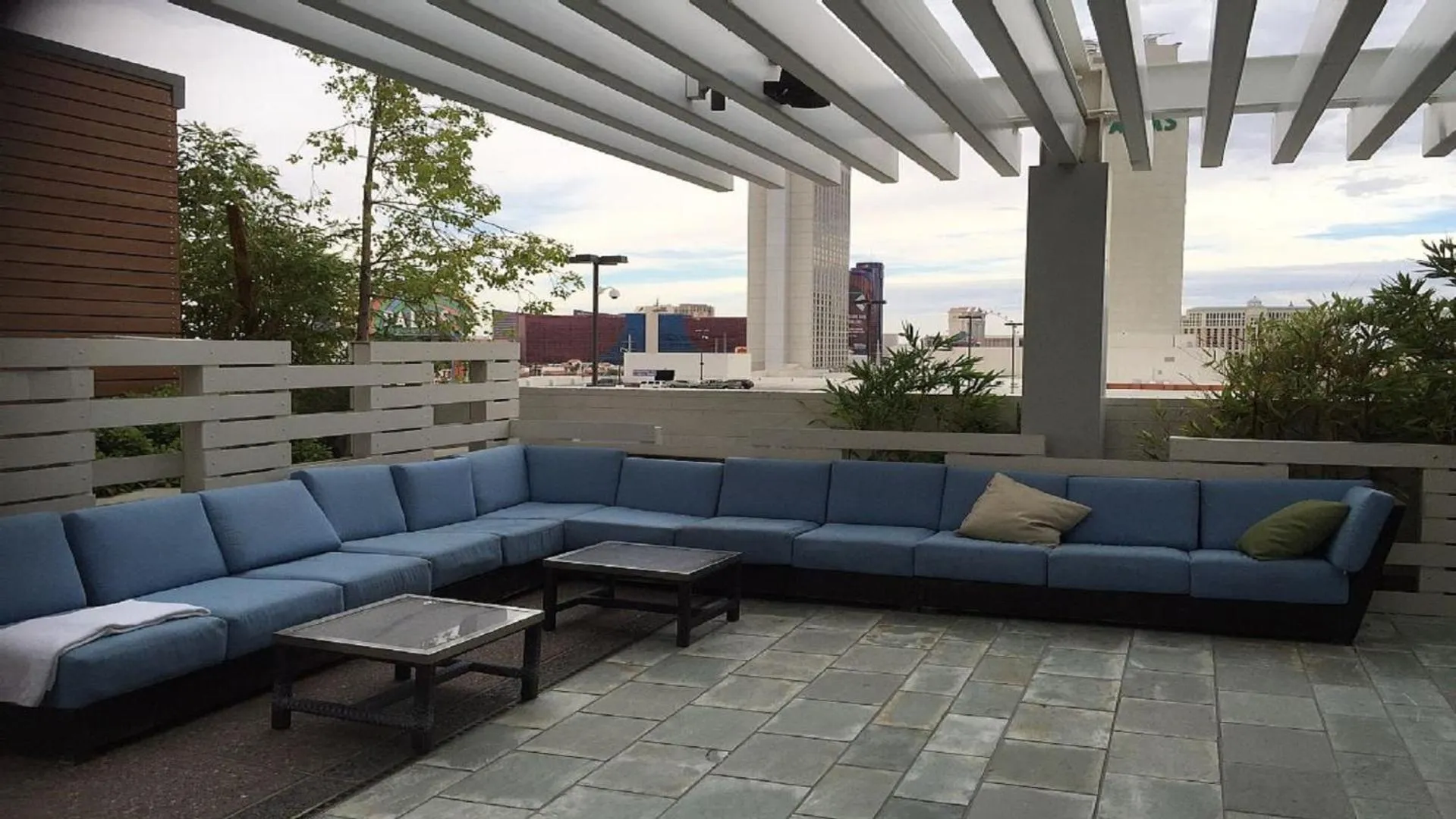 Lounge or bar in Palms Place Beautiful 51st Floor with Mountain Views