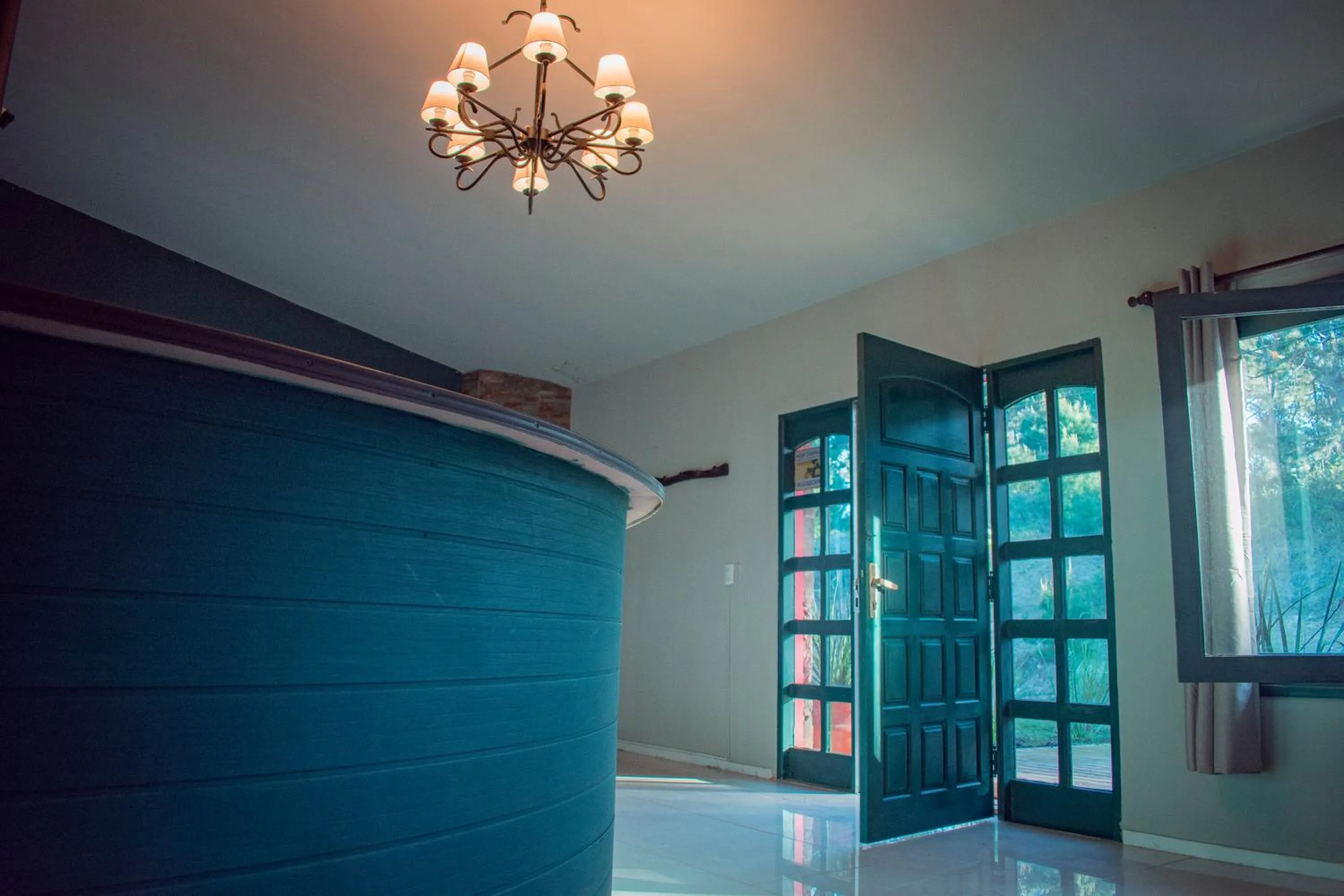 Lobby or reception in RocaMar Hostel Boutique