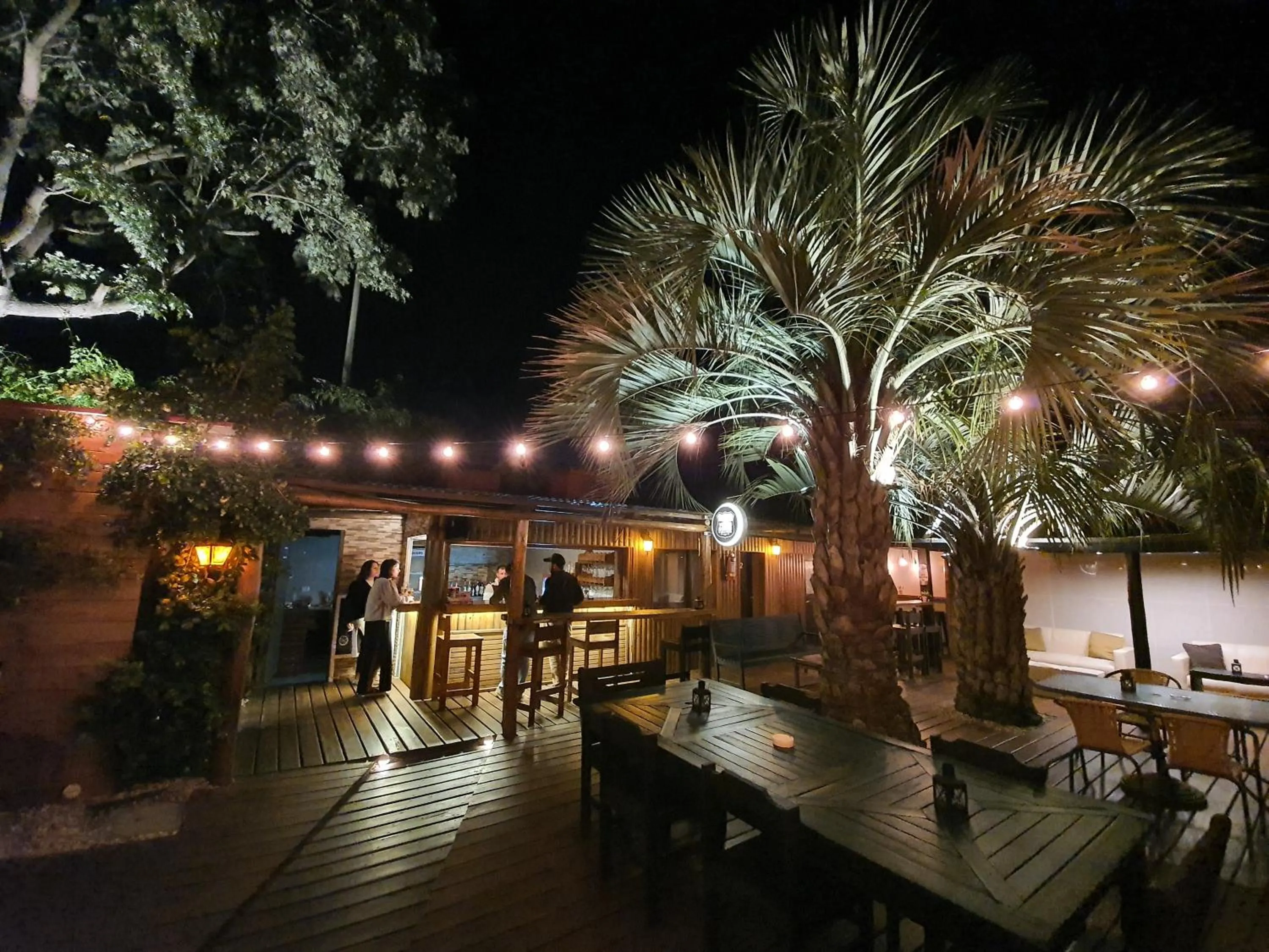 Patio in RocaMar Hostel Boutique