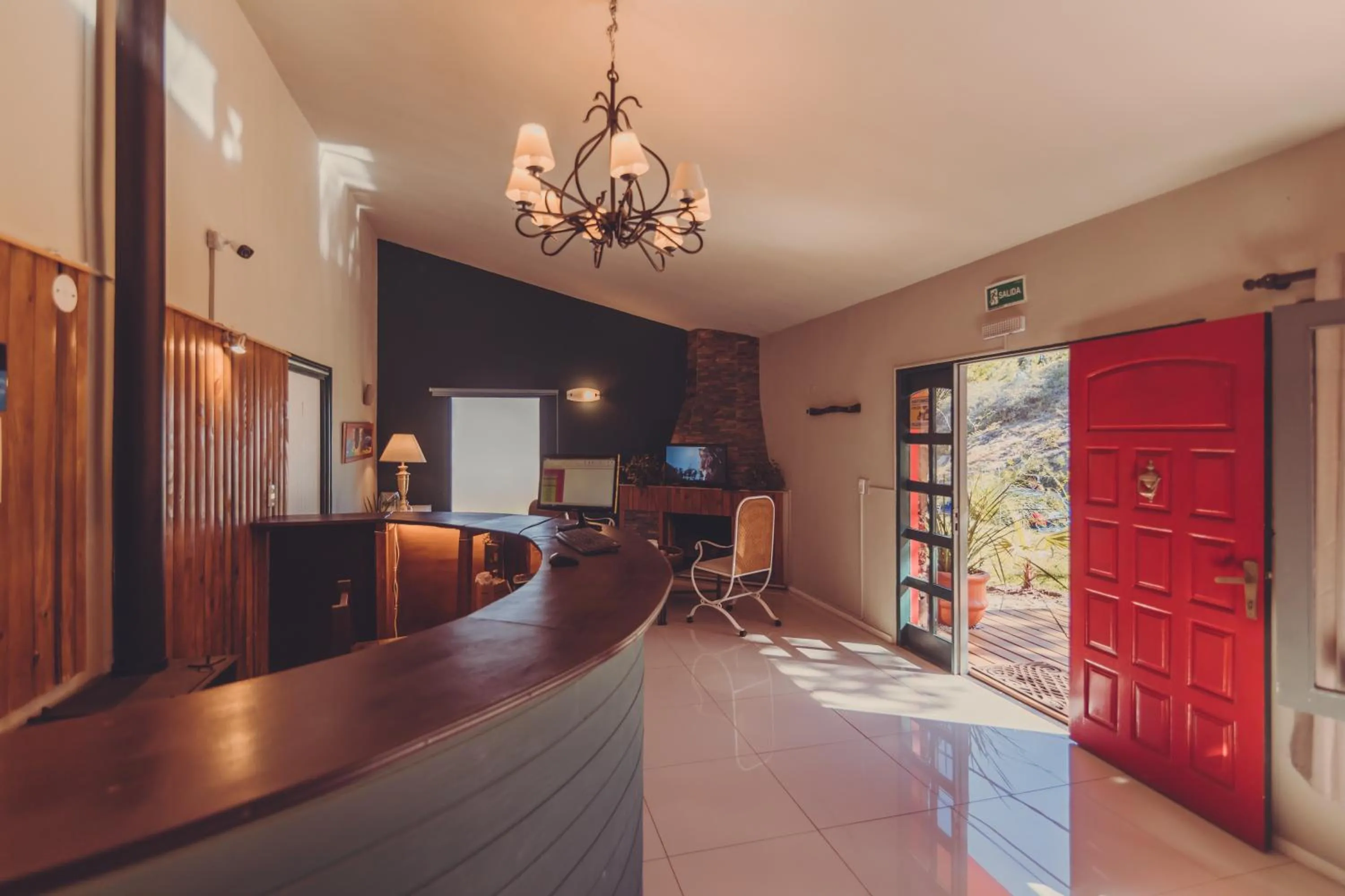 Living room in RocaMar Hostel Boutique