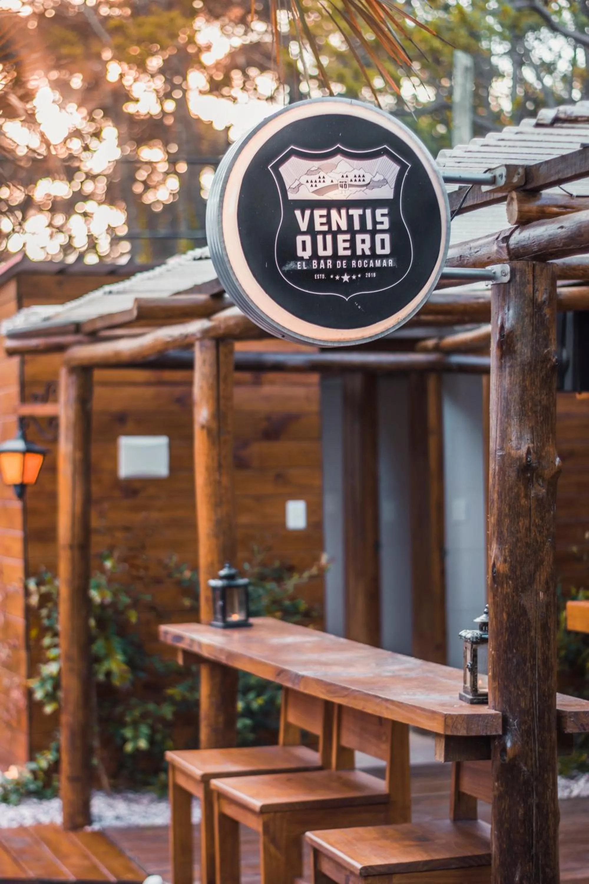 Patio in RocaMar Hostel Boutique