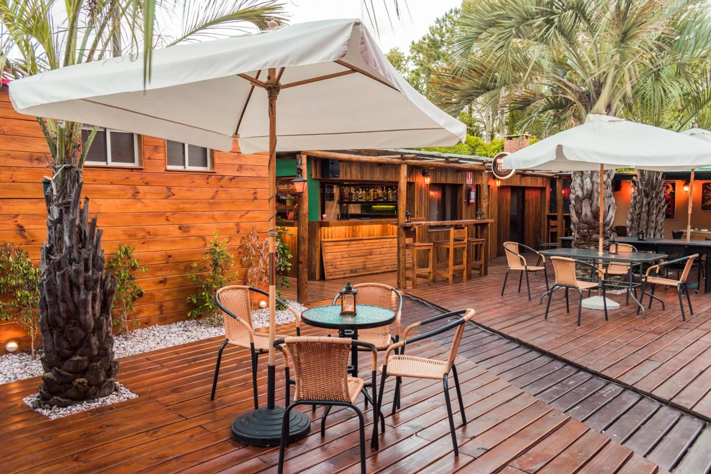Patio in RocaMar Hostel Boutique