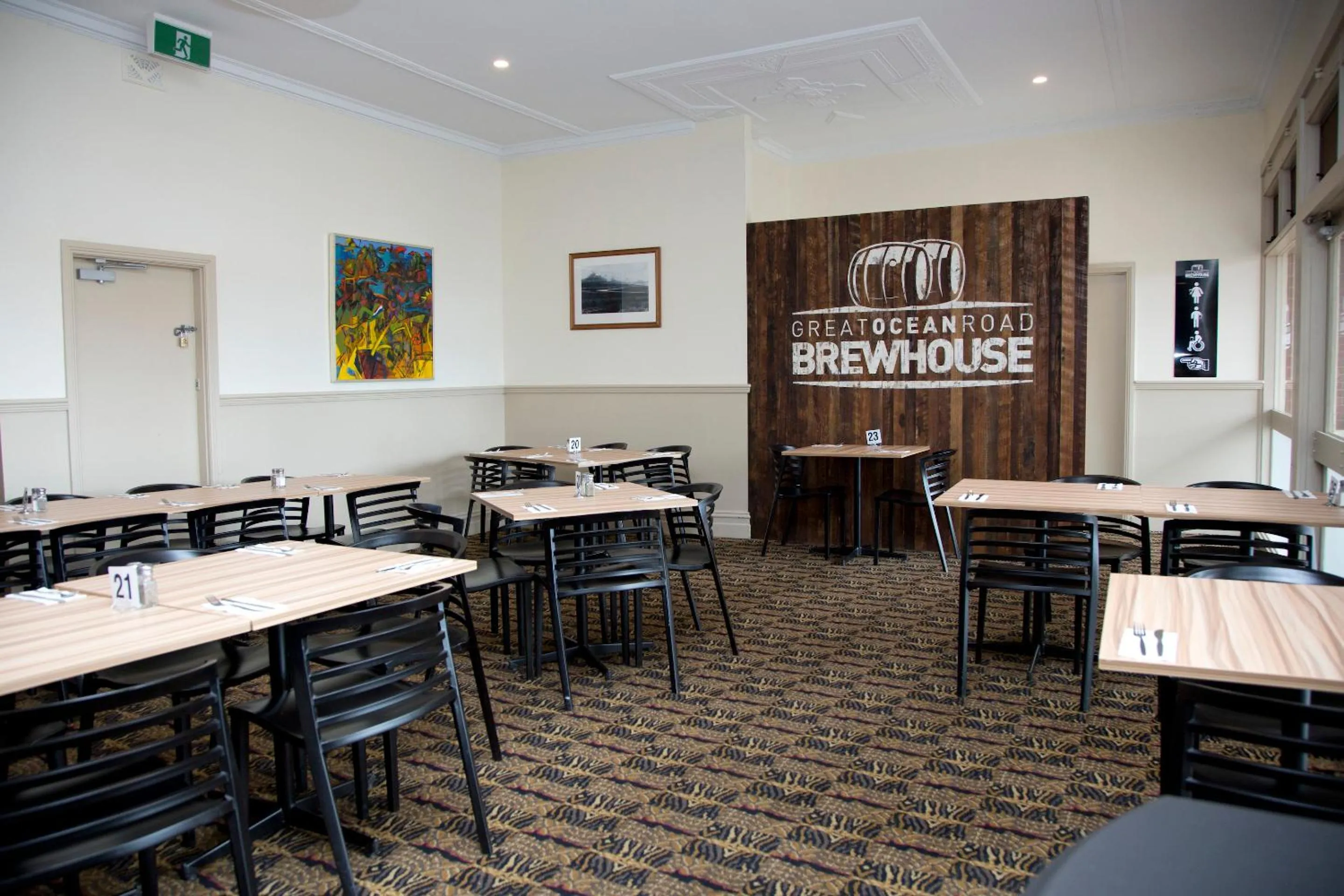 Breakfast in Great Ocean Road Brewhouse Apollo Bay