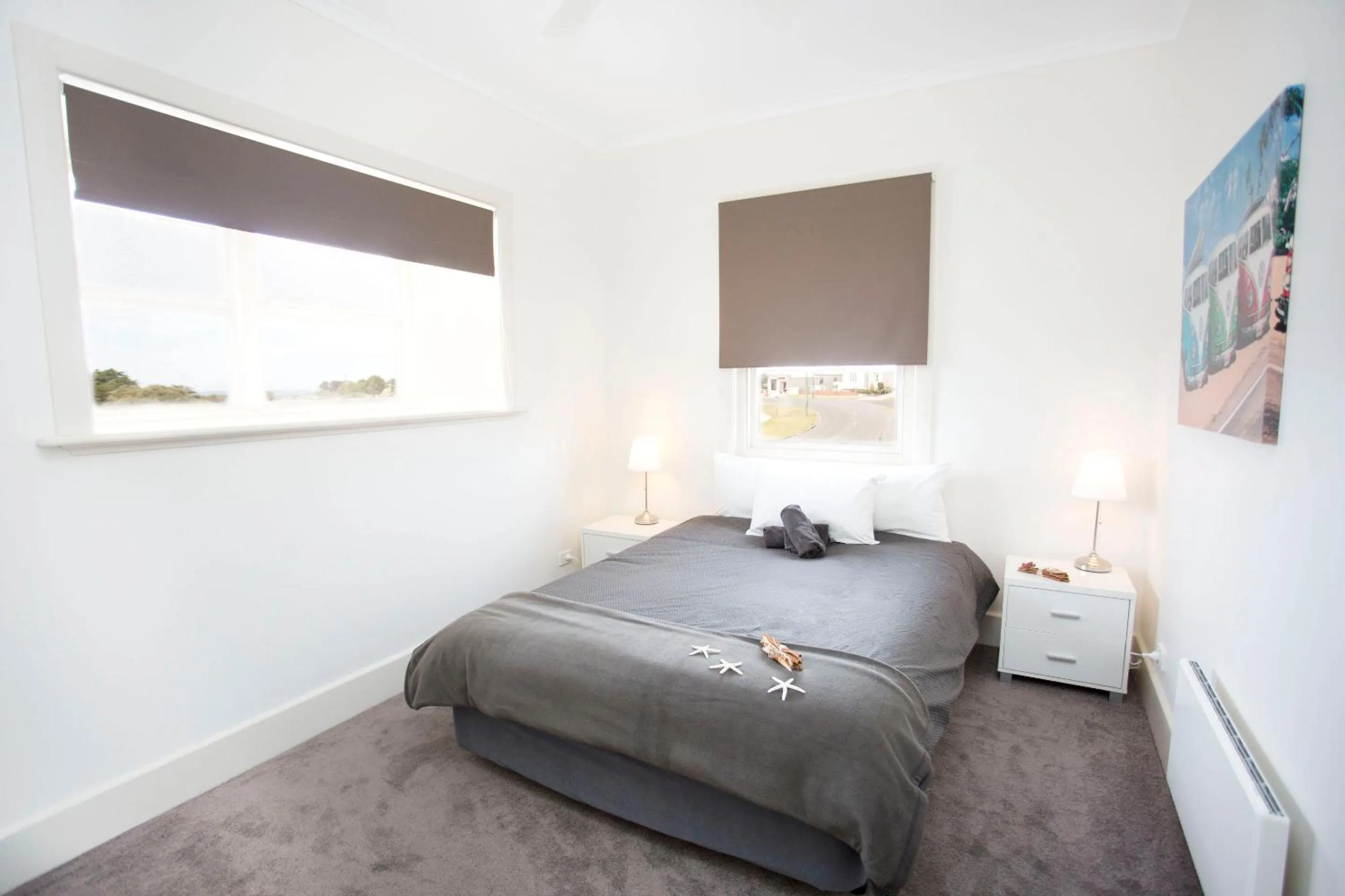 Bedroom, Bed in Great Ocean Road Brewhouse Apollo Bay