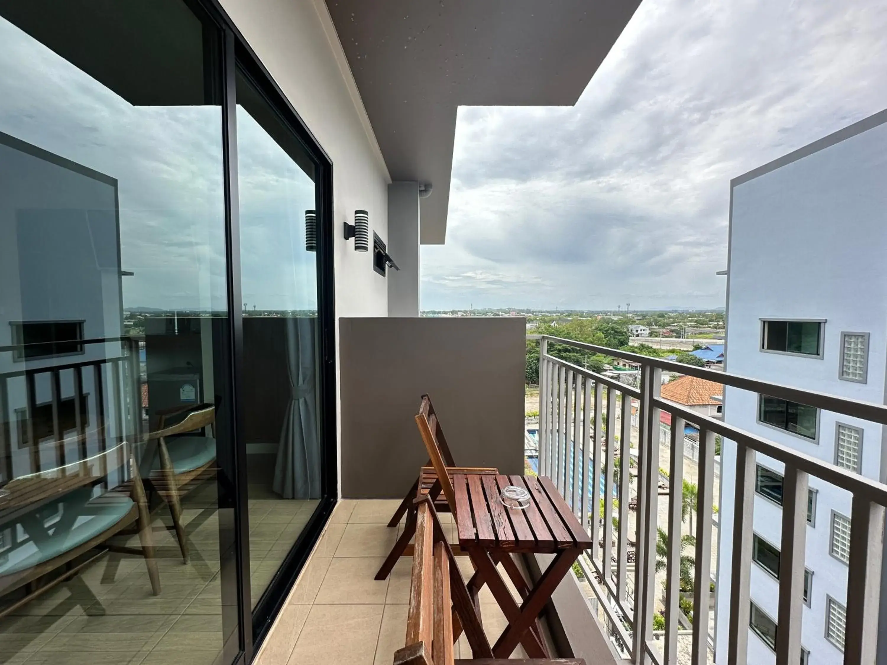 View (from property/room), Balcony/Terrace in The Mangrove Hotel