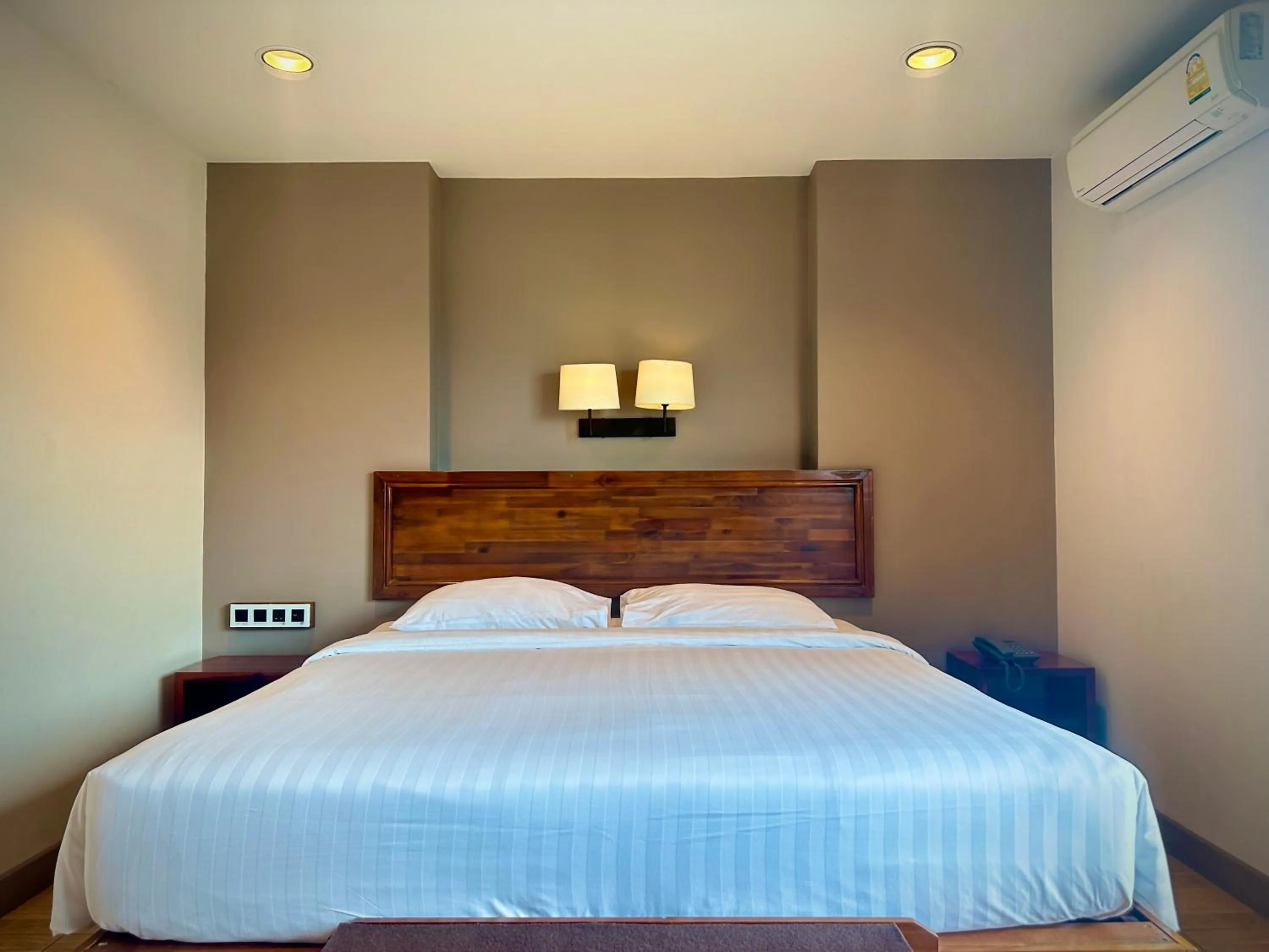 Bed in Mangrove Prestige Hotel