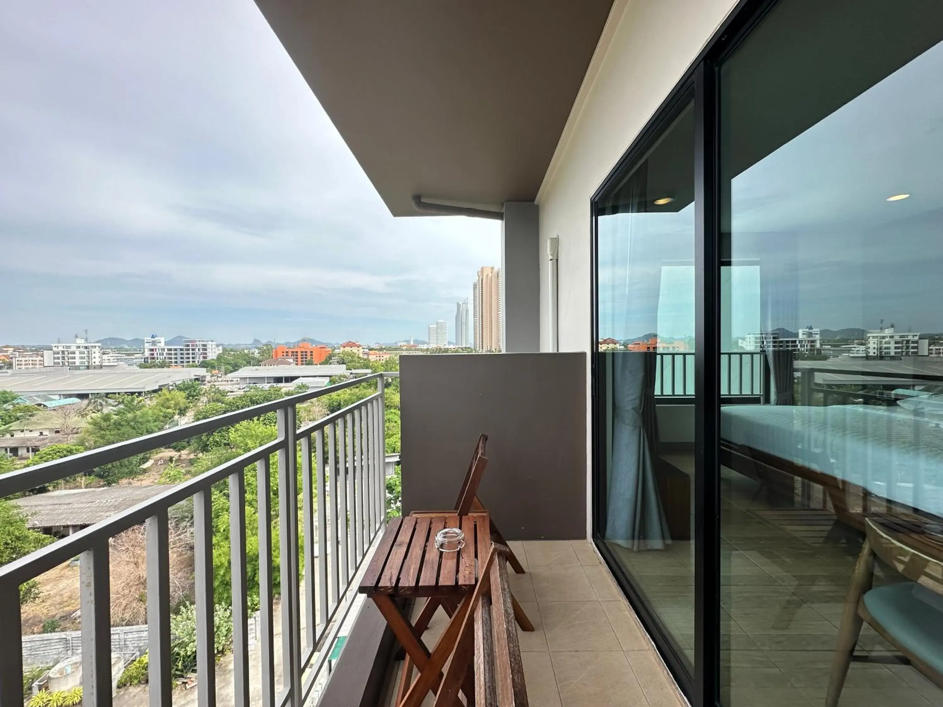 View (from property/room), Balcony/Terrace in The Mangrove Hotel