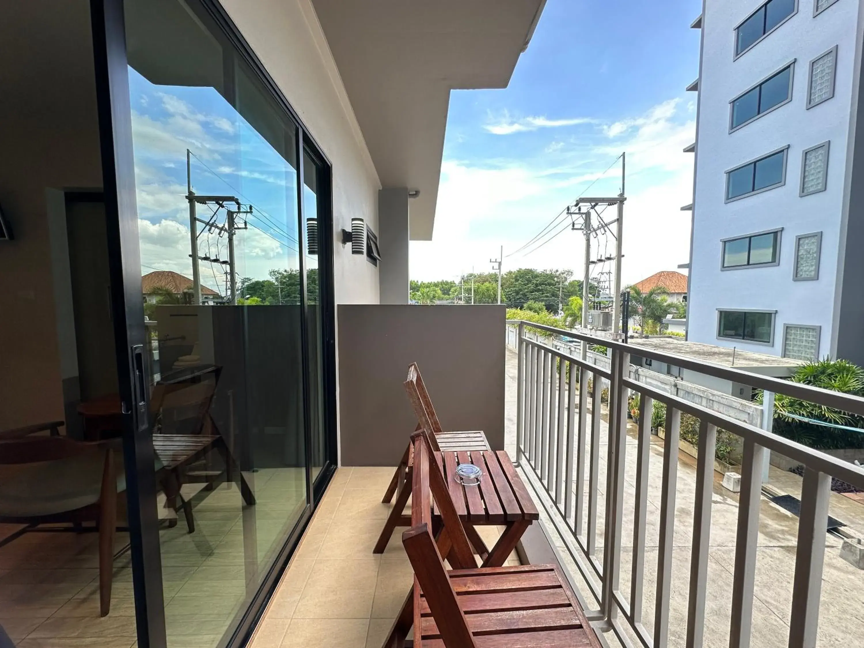 View (from property/room), Balcony/Terrace in The Mangrove Hotel