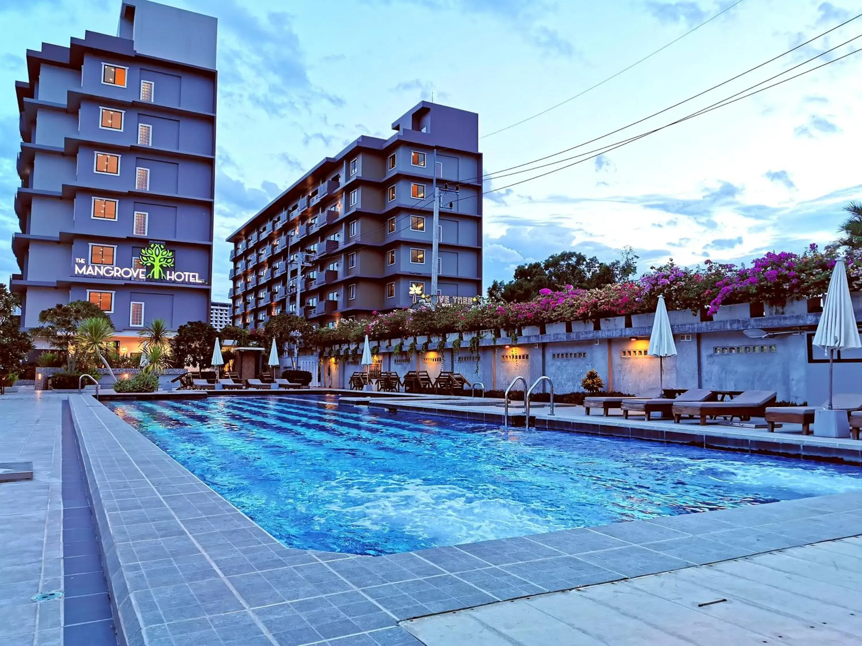 Facade/entrance, Swimming Pool in The Mangrove Hotel