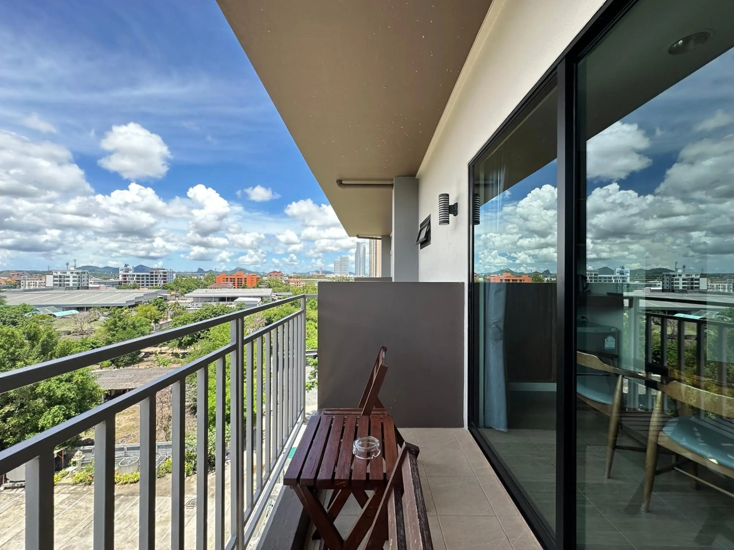 View (from property/room), Balcony/Terrace in The Mangrove Hotel