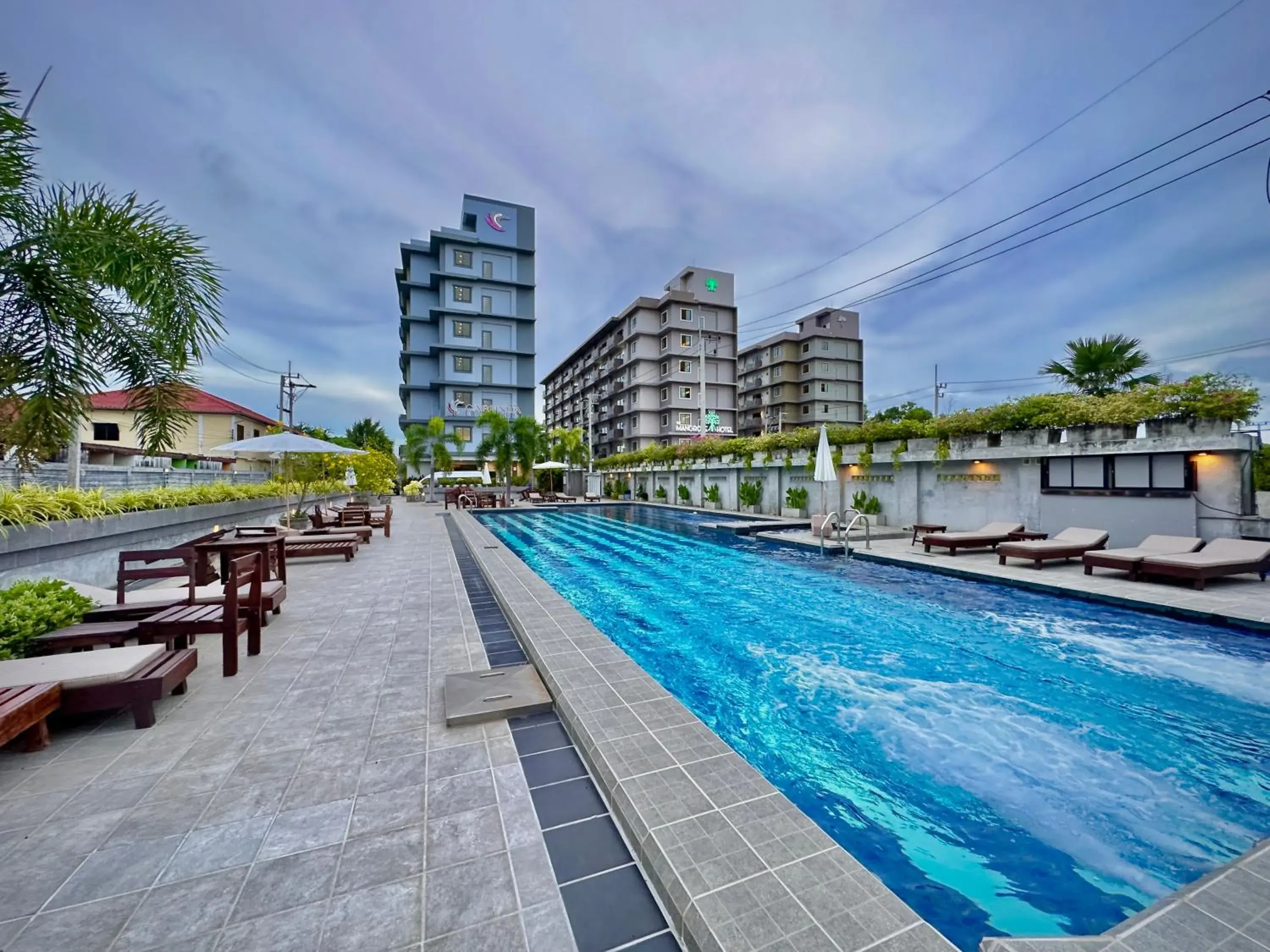 Property building, Swimming Pool in The Mangrove Hotel