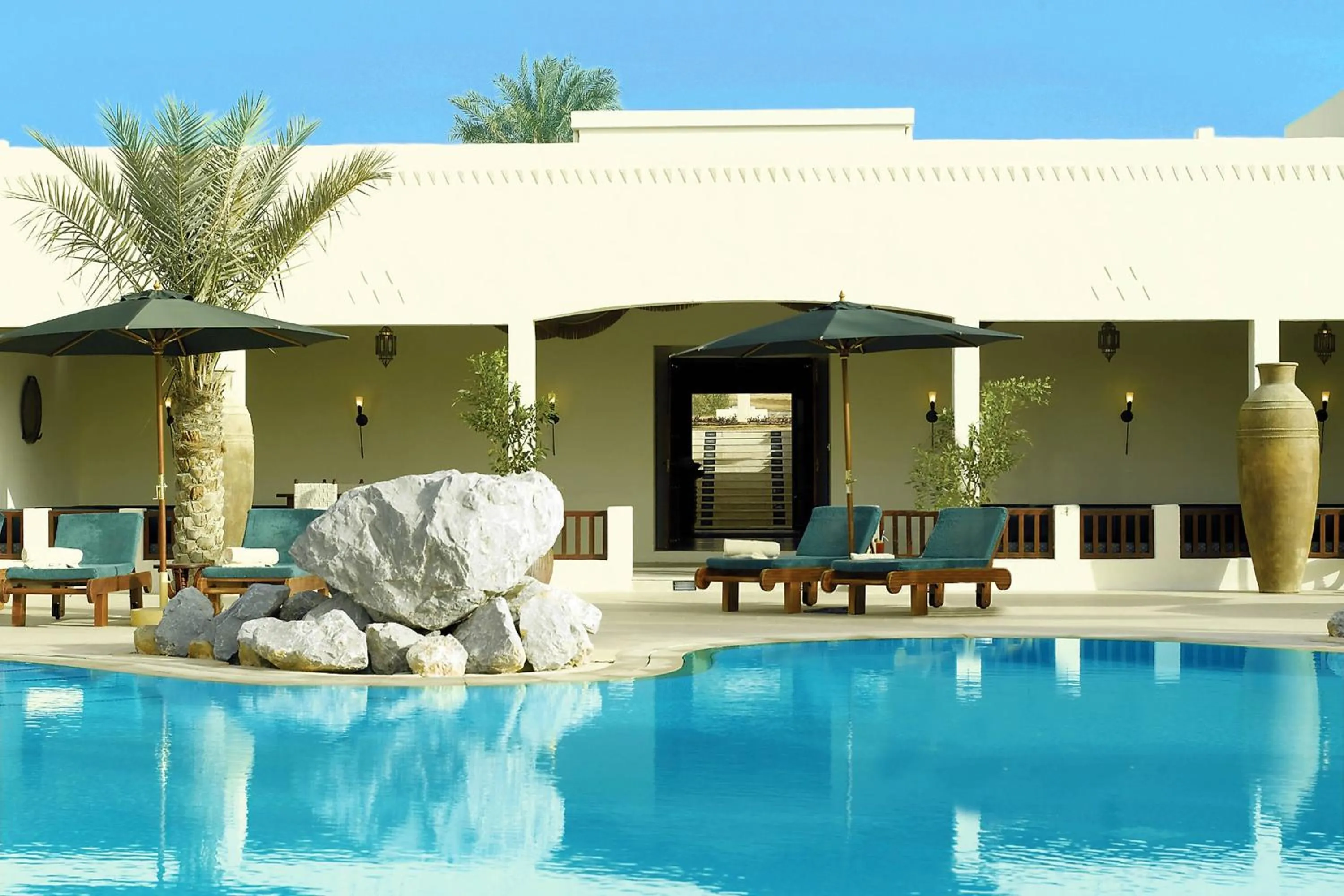 Swimming pool in Al Maha, a Luxury Collection Desert Resort & Spa, Dubai