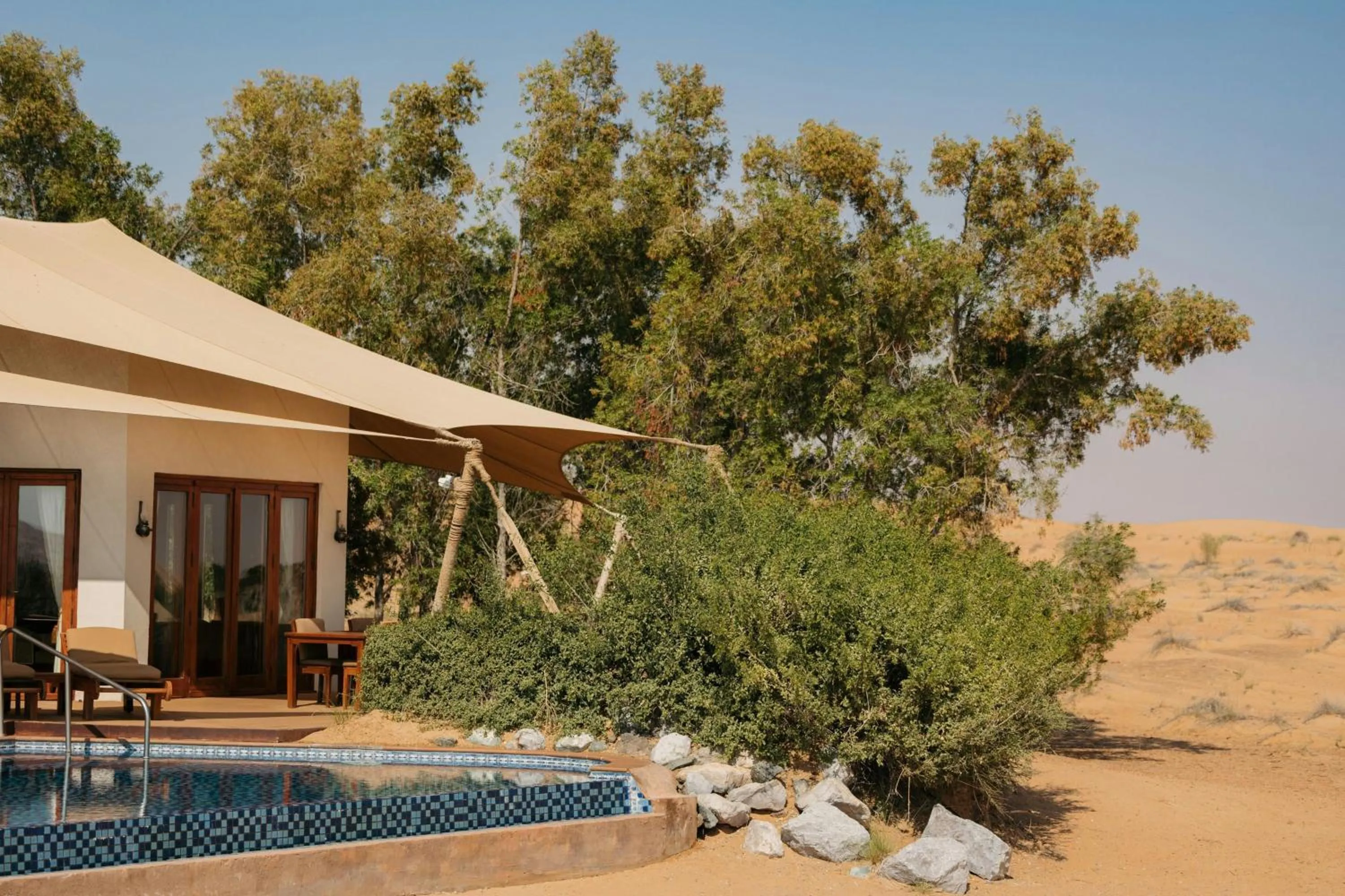 Property building in Al Maha, a Luxury Collection Desert Resort & Spa, Dubai