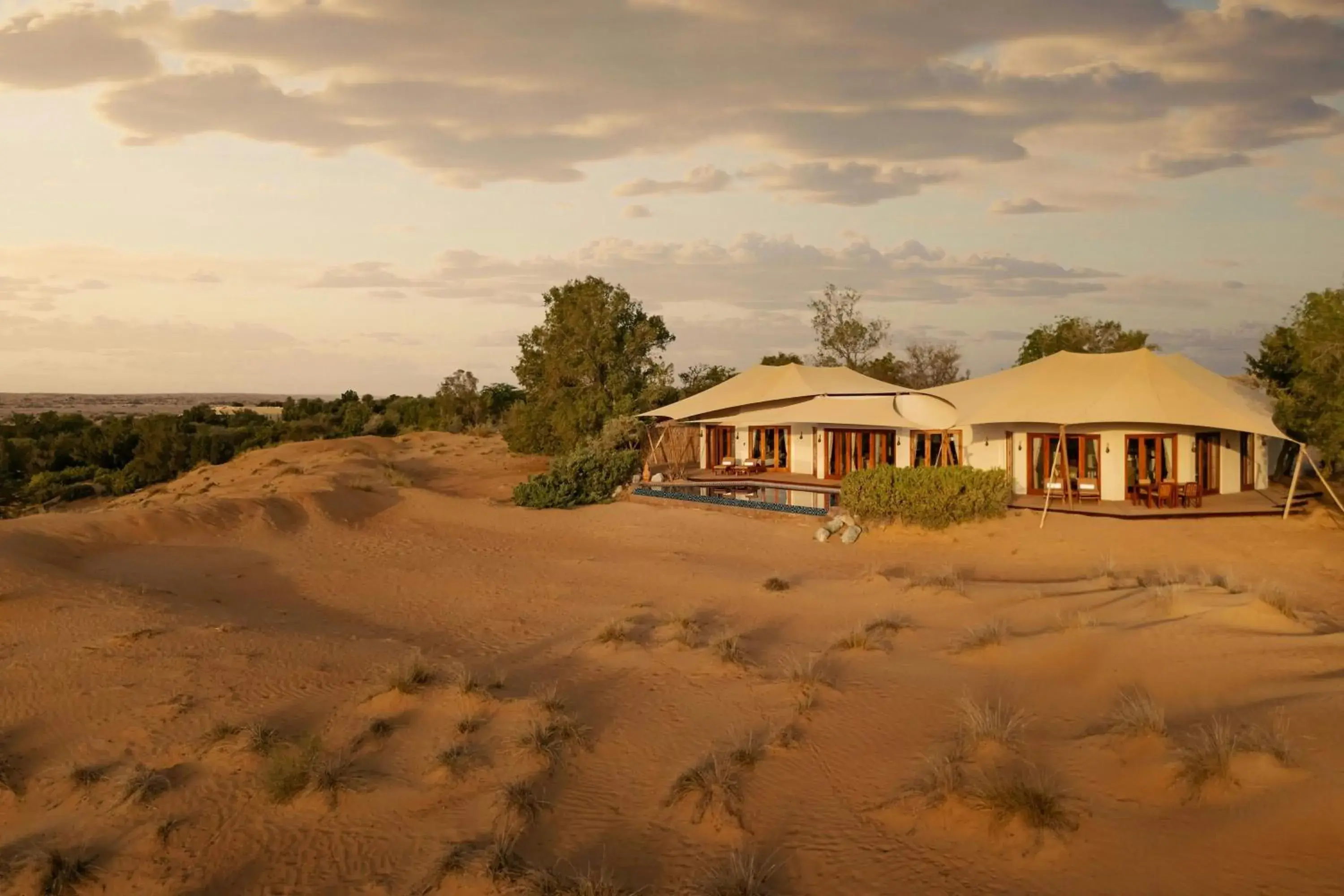 Property building in Al Maha, a Luxury Collection Desert Resort & Spa, Dubai Property building in Al Maha, a Luxury Collection Desert Resort & Spa, Dubai