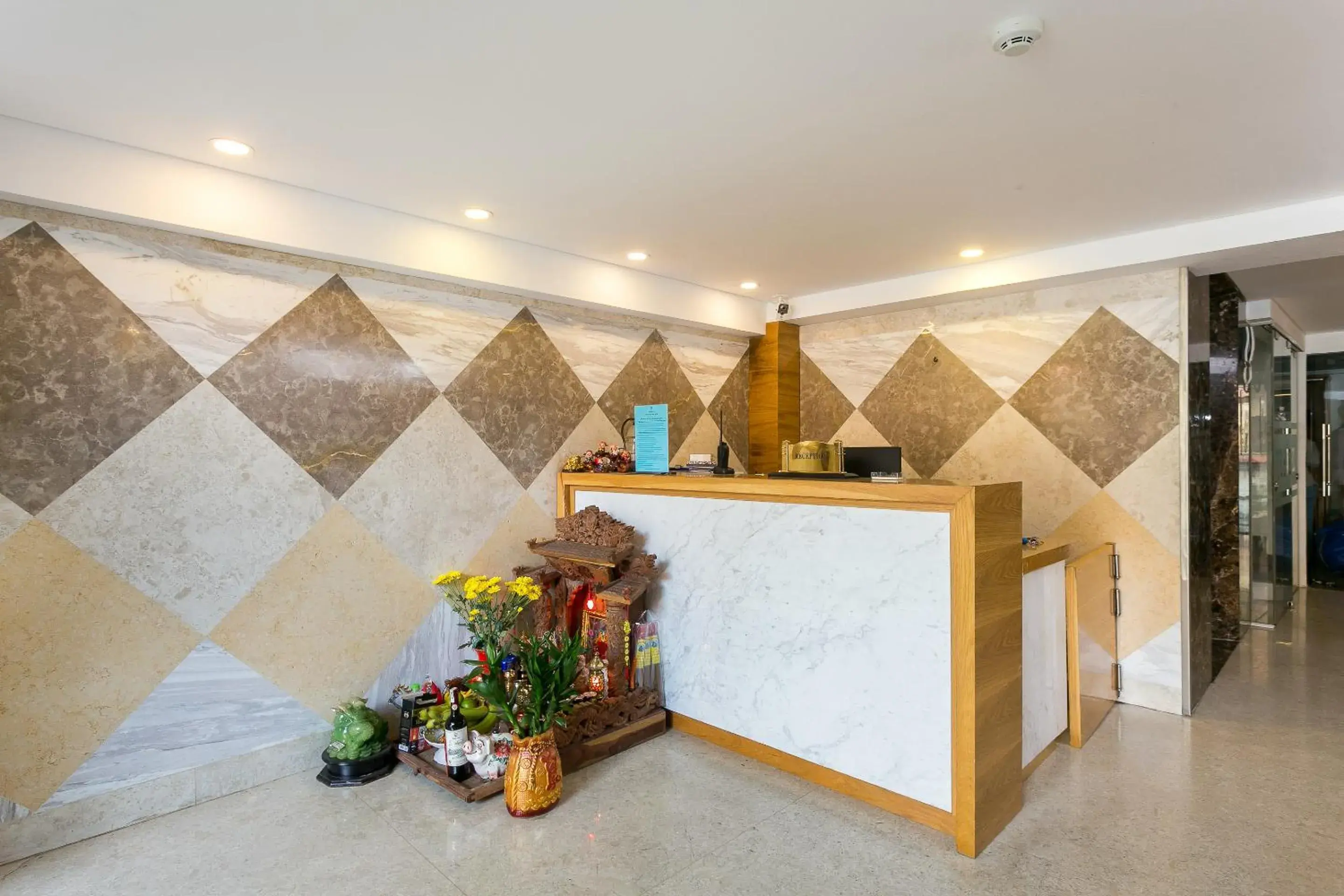 Lobby or reception in The Blue Airport Hotel Lobby or reception in The Blue Airport Hotel