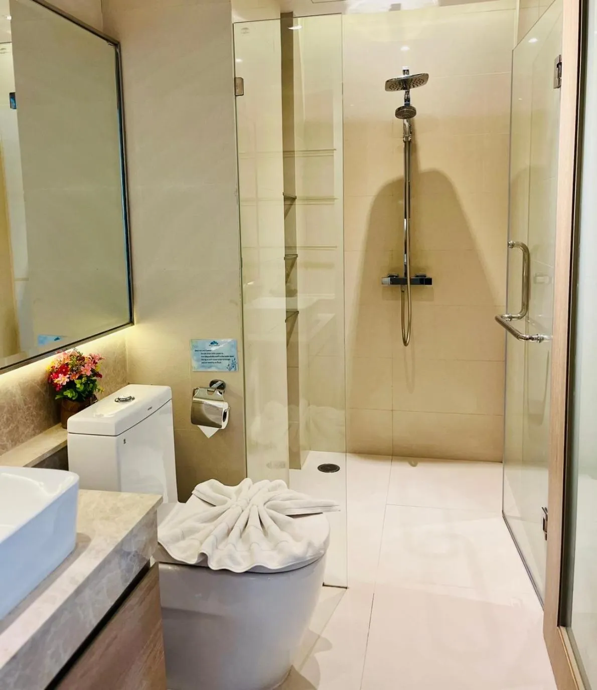 Toilet in Phu Dahla Residences