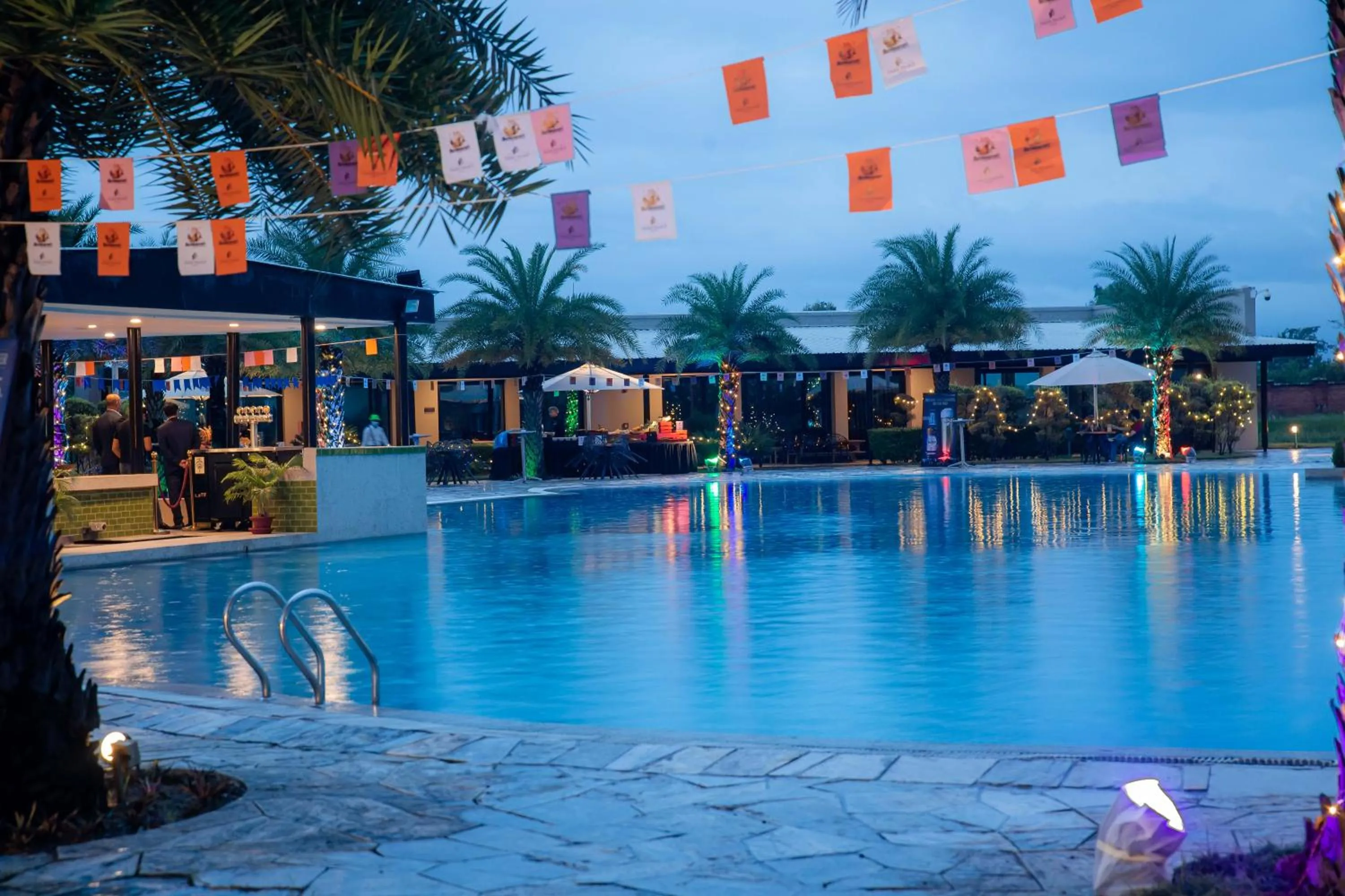 Swimming pool in Tiger Palace By Soaltee