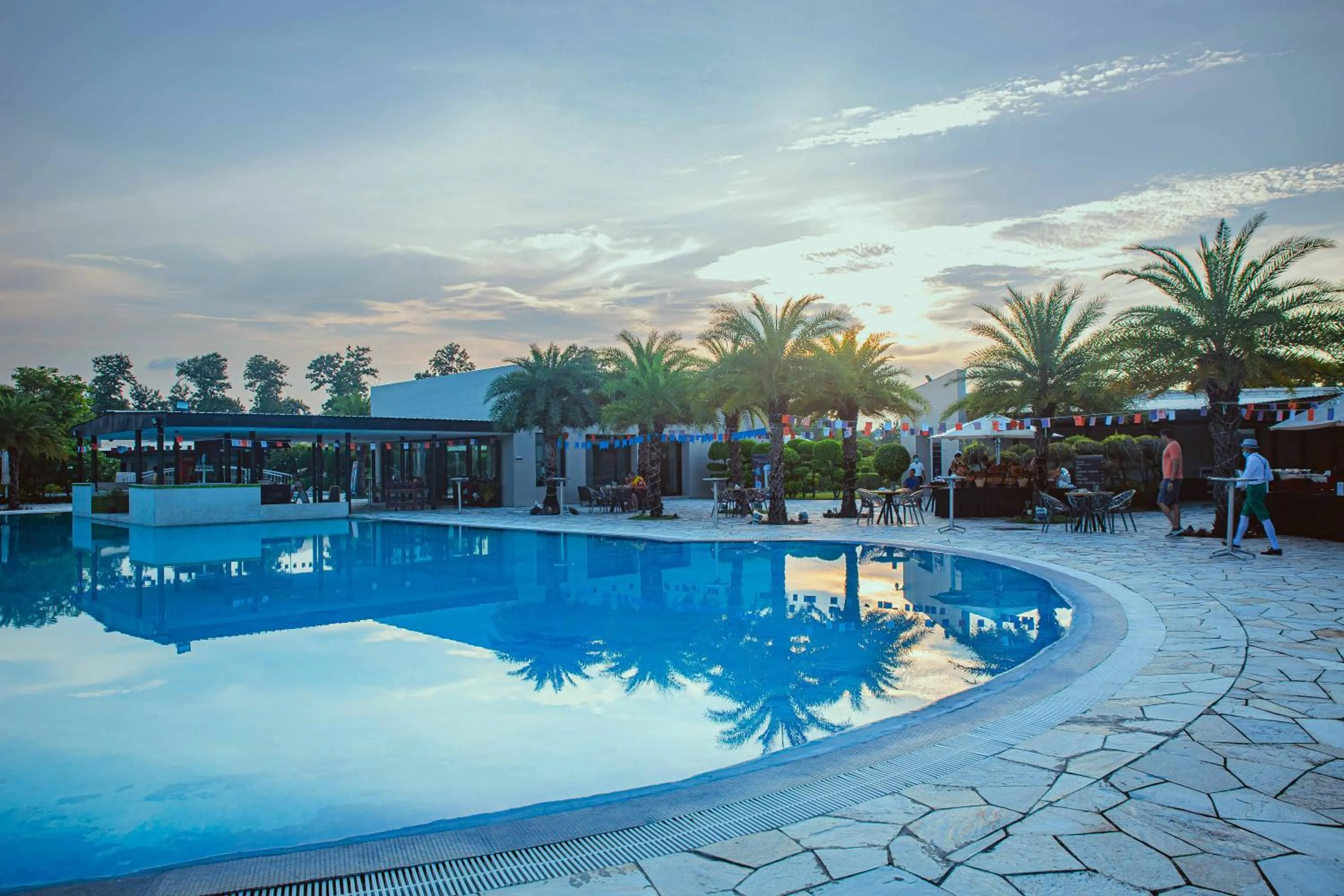 Swimming pool in Tiger Palace By Soaltee