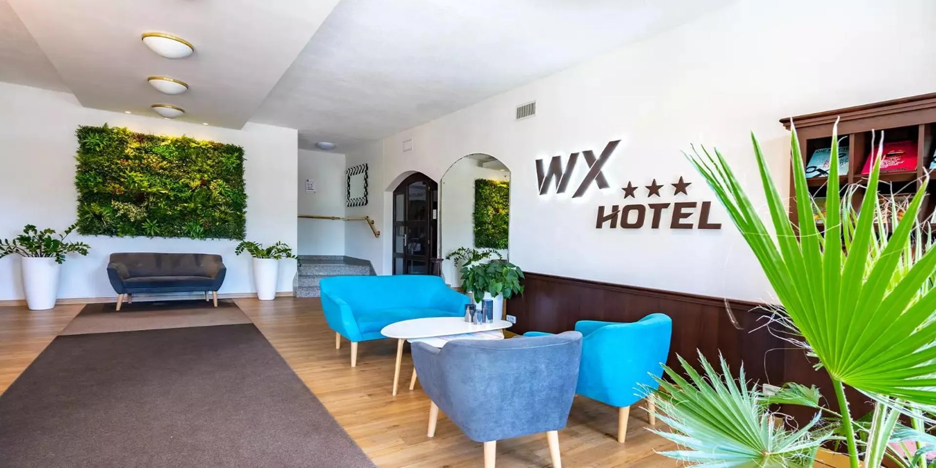 Lobby or reception in WX Hotel