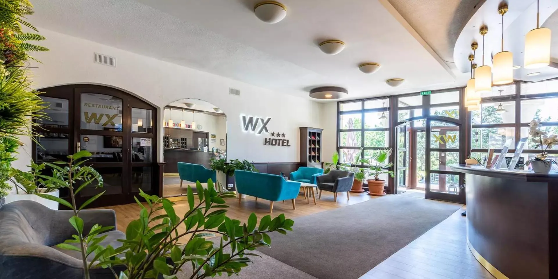 Lobby or reception in WX Hotel