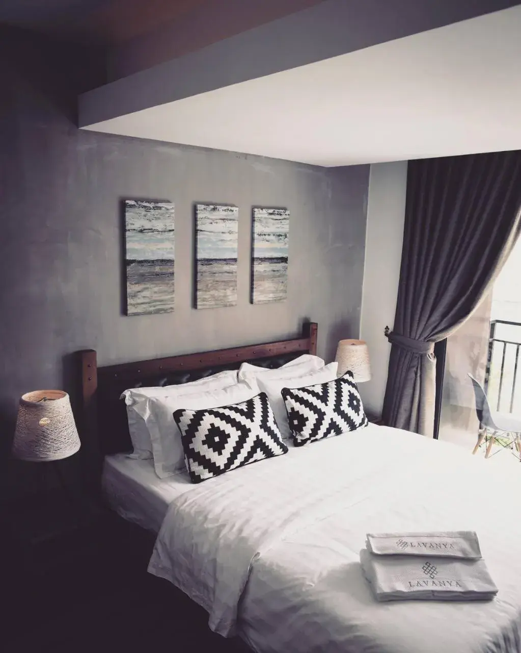 Bed in Lavanya Boutique Hotel Bed in Lavanya Boutique Hotel