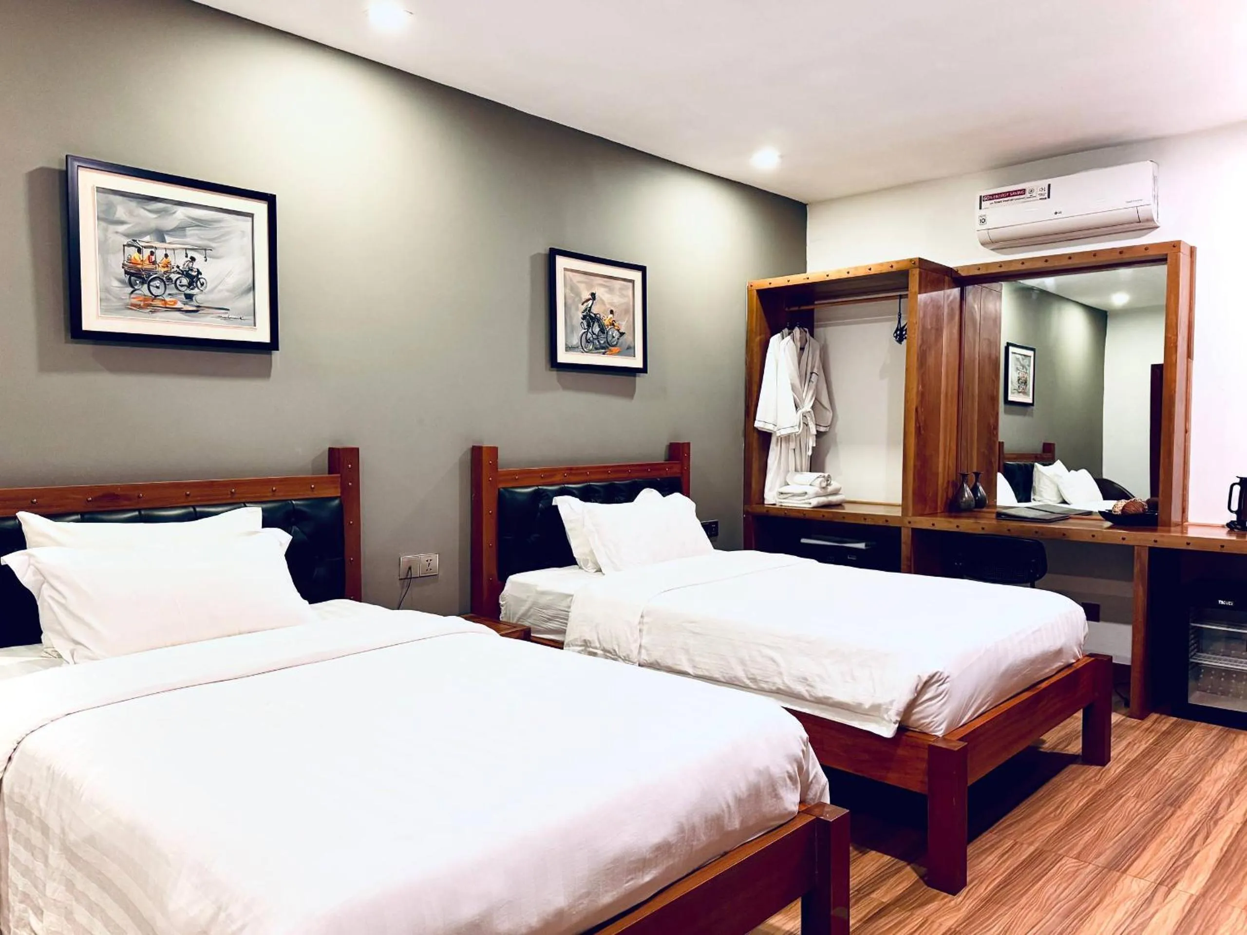 Bed in Lavanya Boutique Hotel