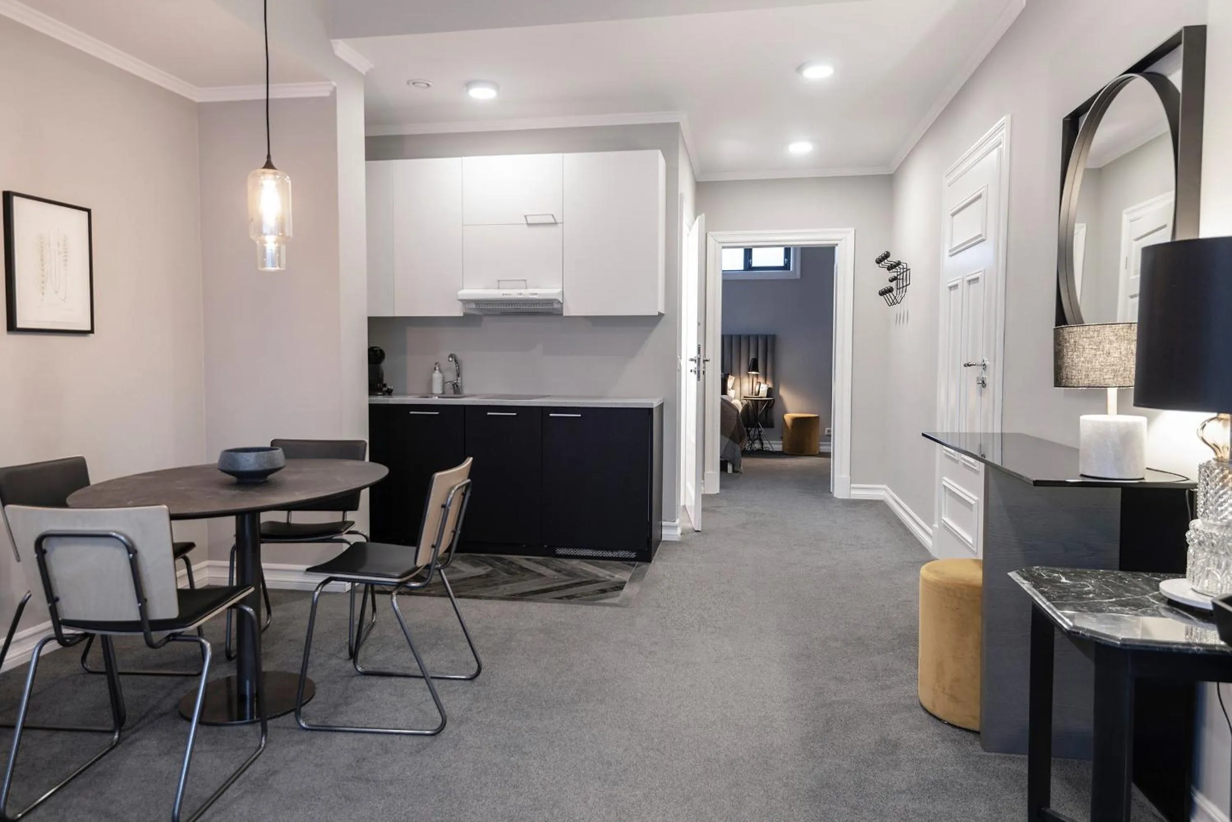 Kitchen or kitchenette in Reykjavik Residence Apartment Hotel