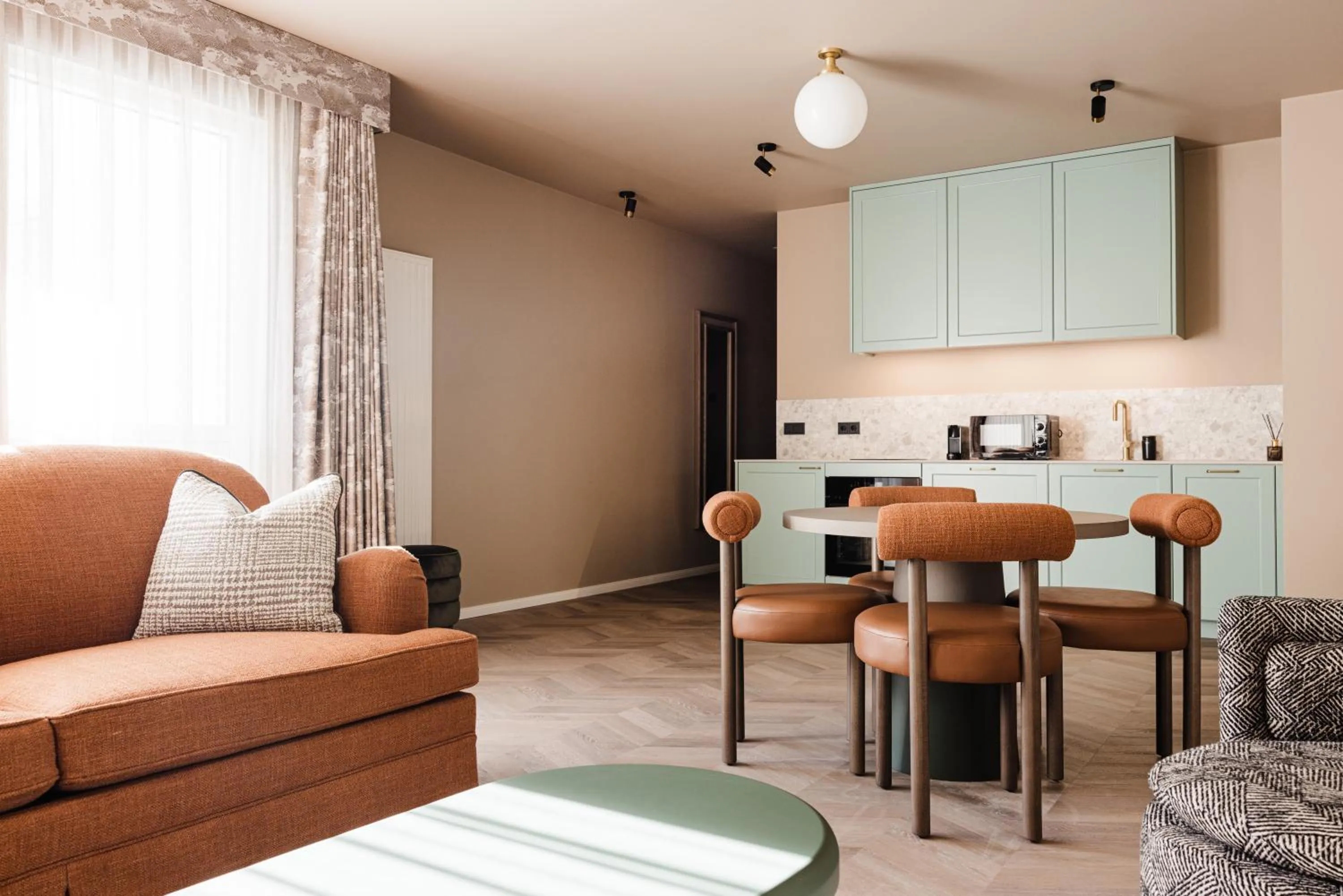 Kitchen or kitchenette in Reykjavik Residence Apartment Hotel