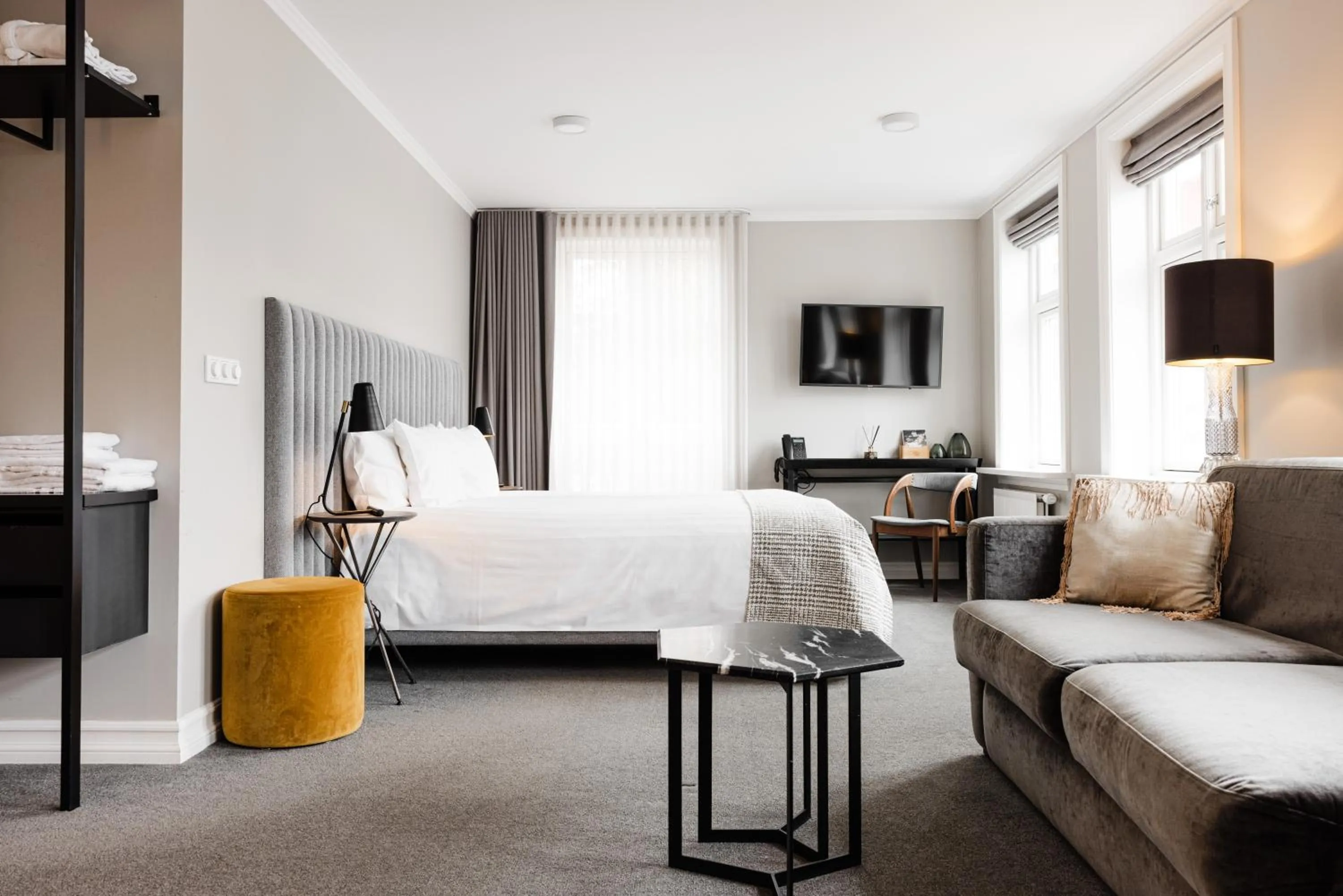 Bed in Reykjavik Residence Apartment Hotel