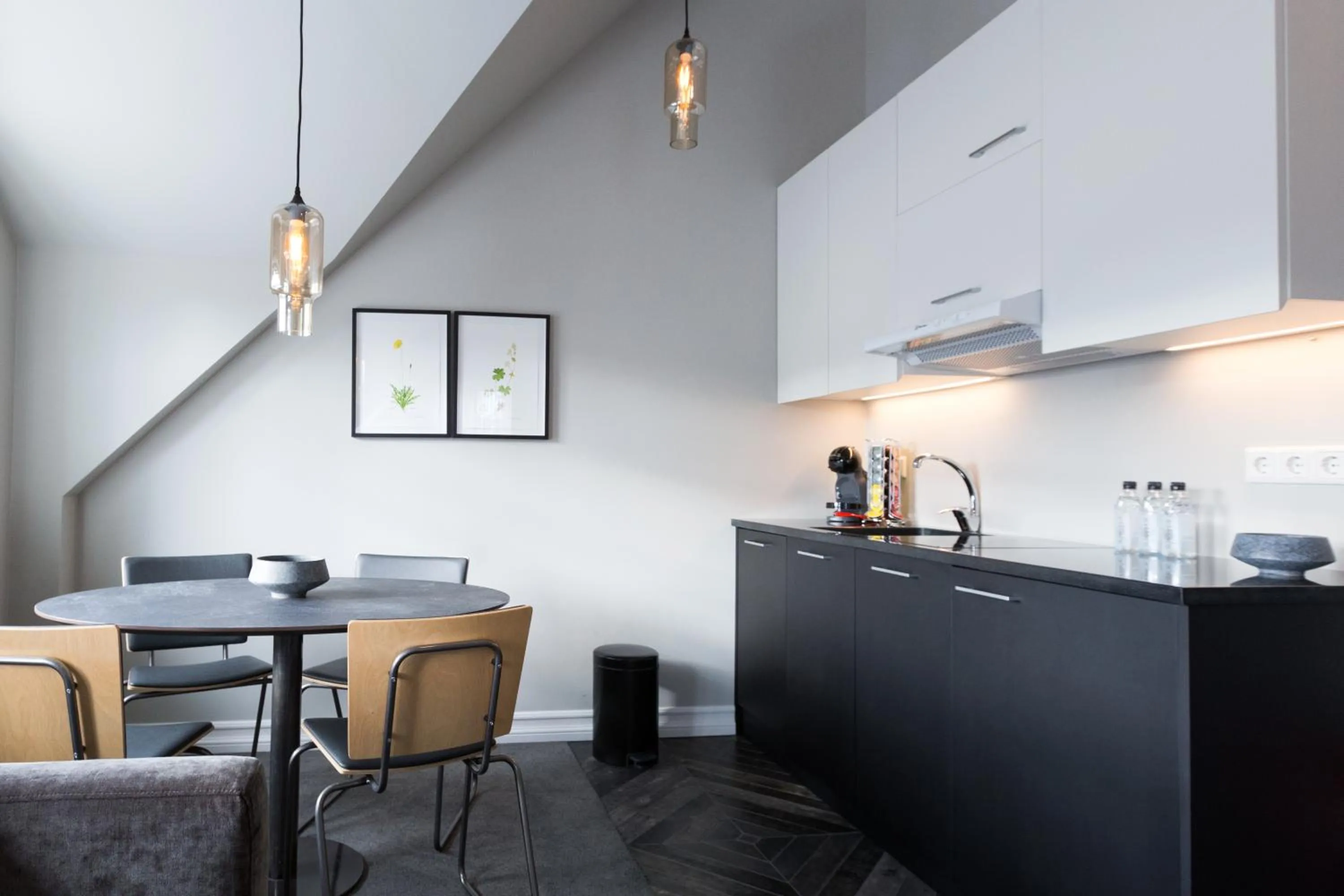 Kitchen or kitchenette in Reykjavik Residence Apartment Hotel