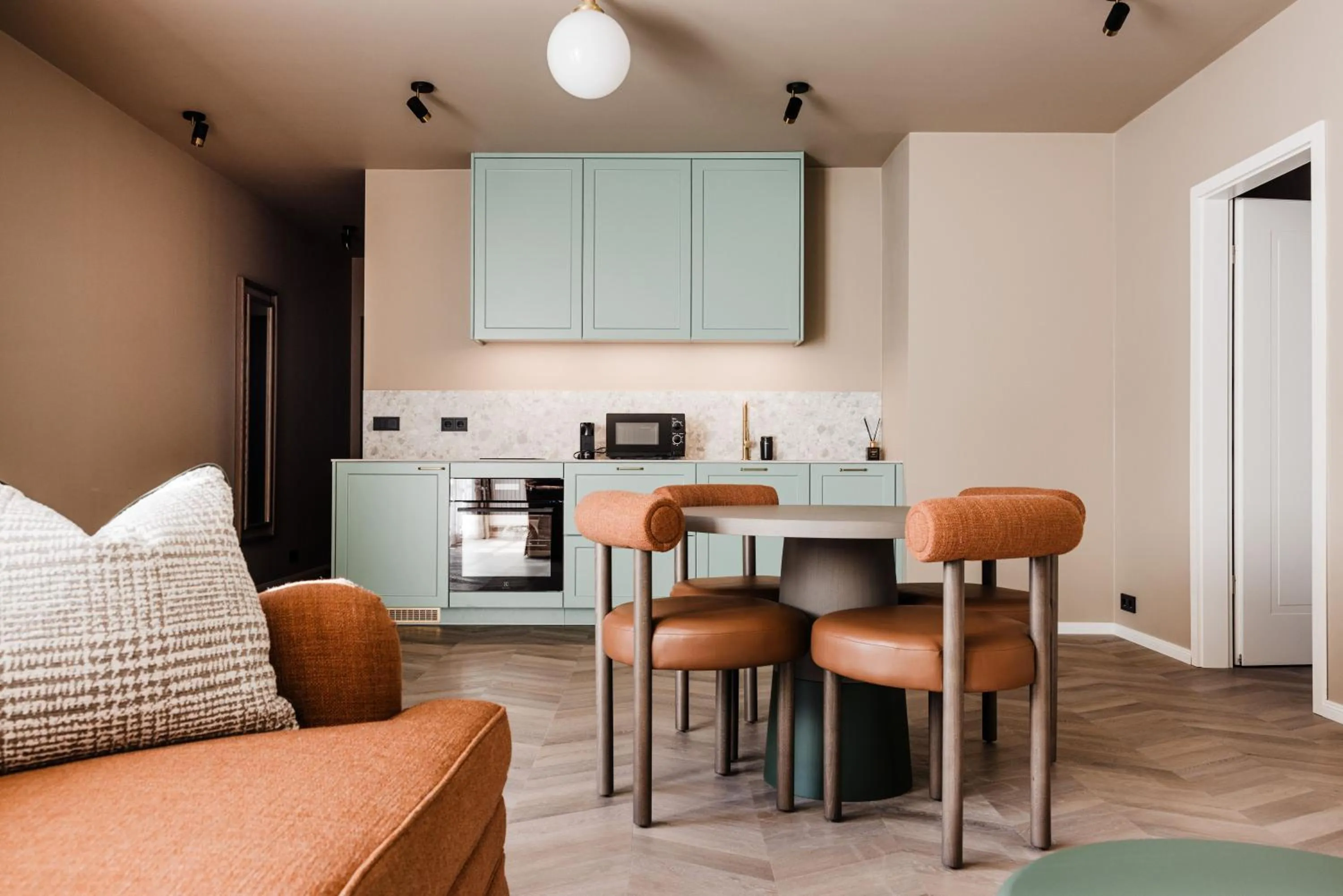 Living room in Reykjavik Residence Apartment Hotel