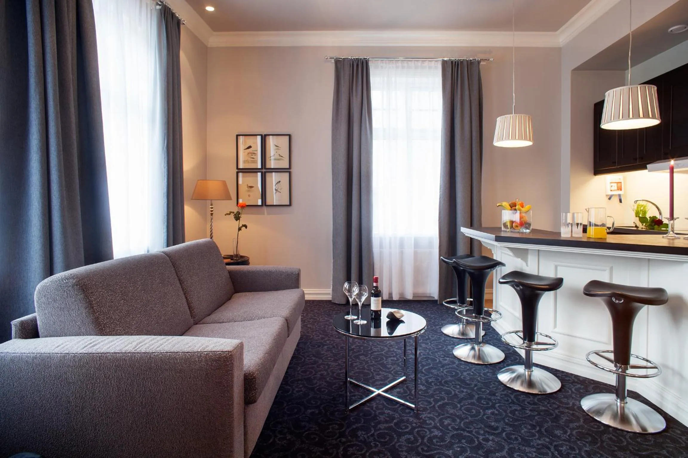 Living room in Reykjavik Residence Apartment Hotel