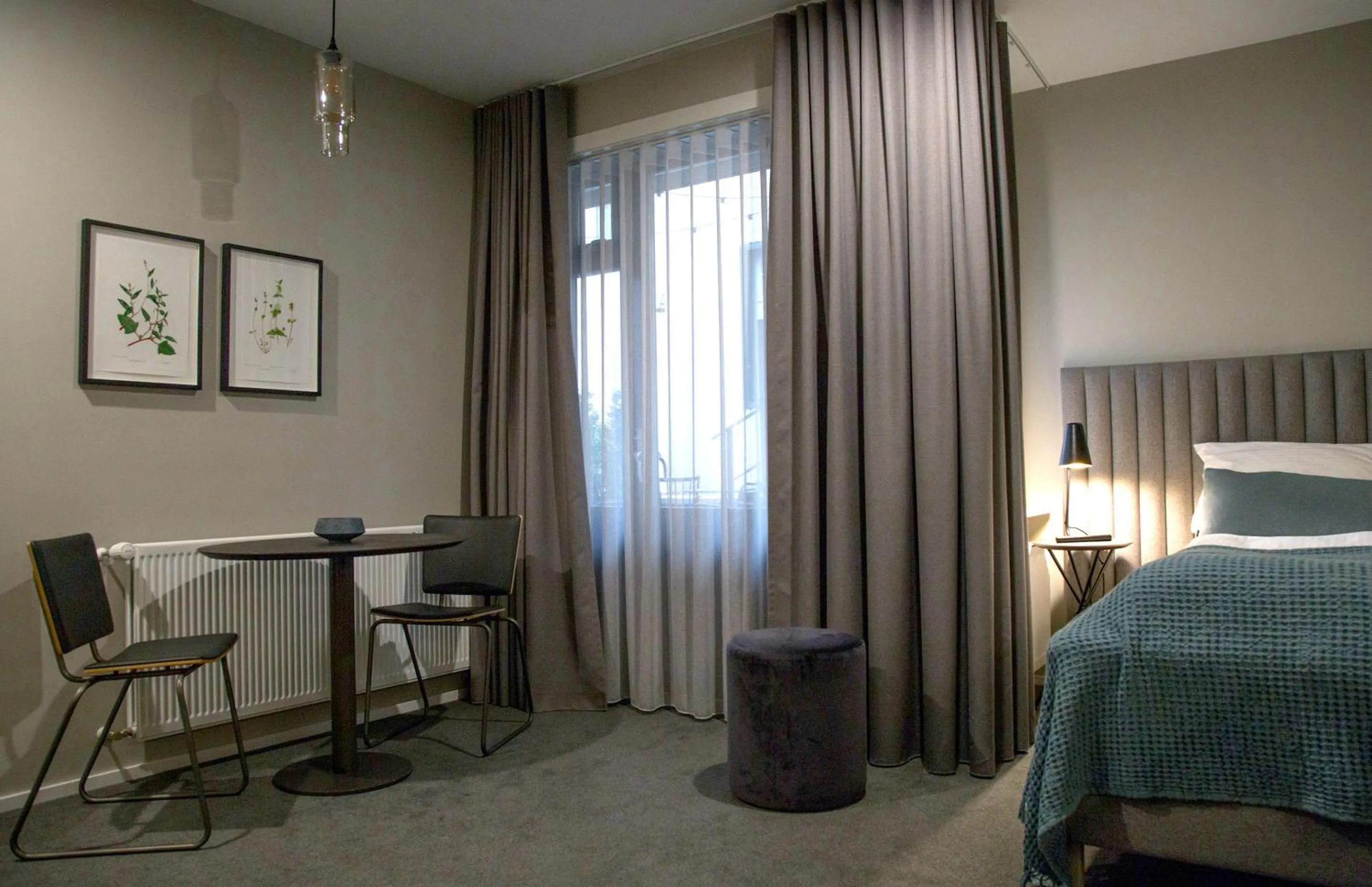 Seating area, Bed in Reykjavik Residence Apartment Hotel