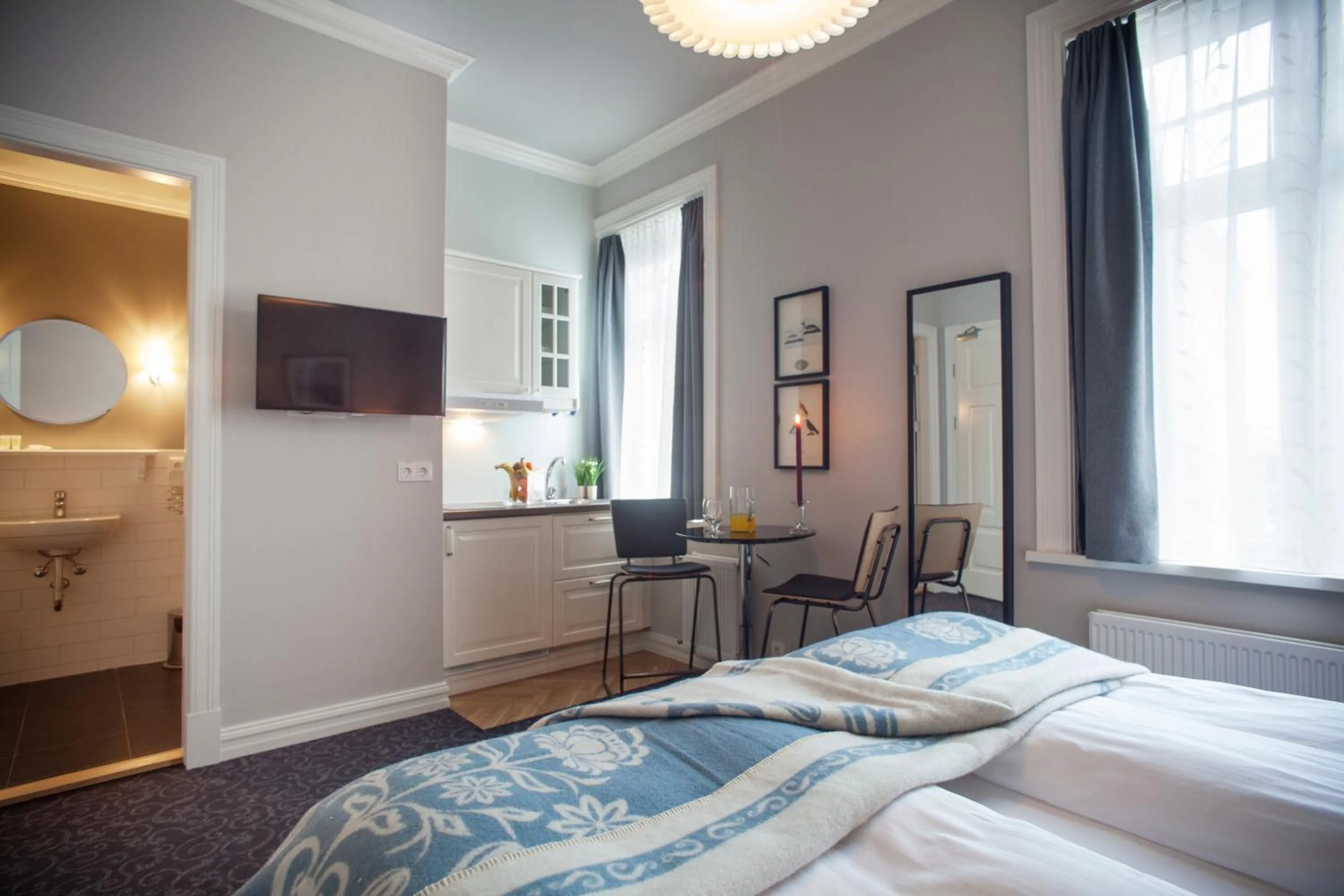 Bed in Reykjavik Residence Apartment Hotel