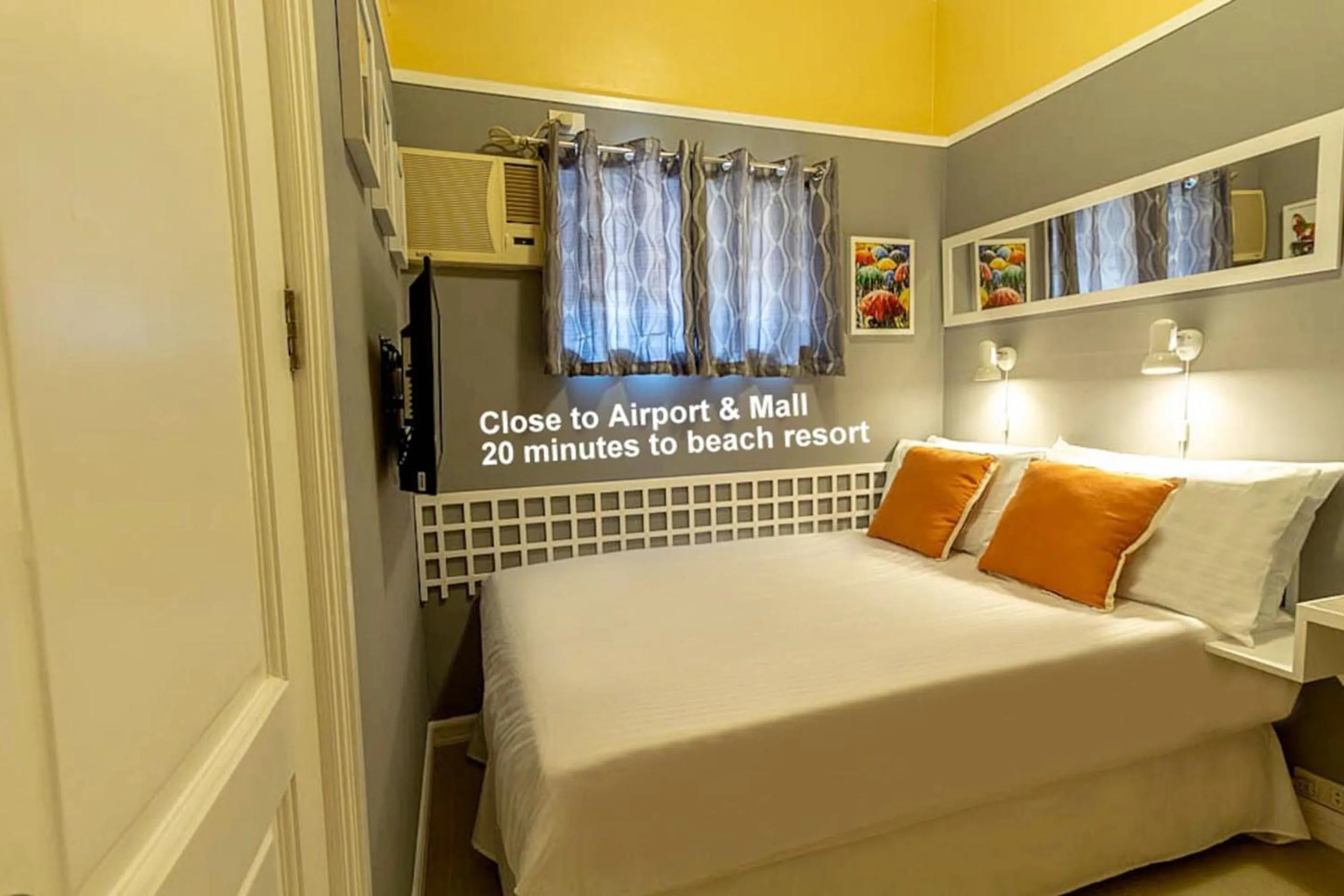 Bed in Little Norway Guesthouse - Mactan Cebu International Airport