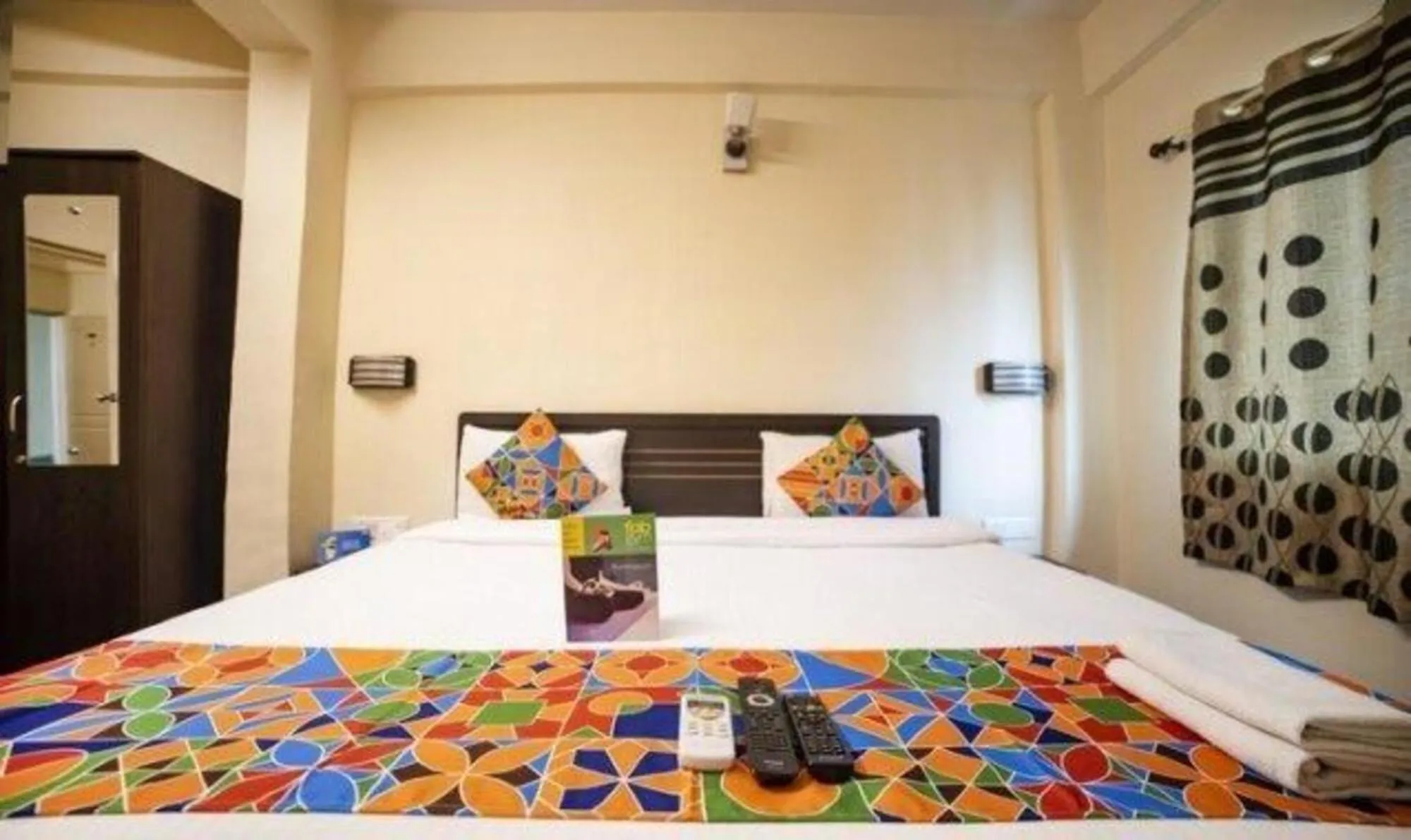 Bed in FabHotel East Field Homes