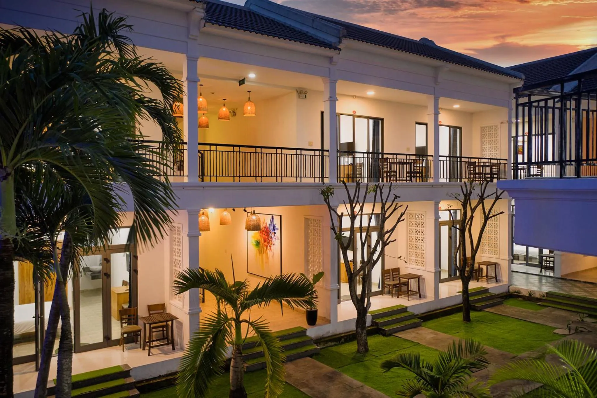 Property building in Tran Family Villas Boutique Hotel