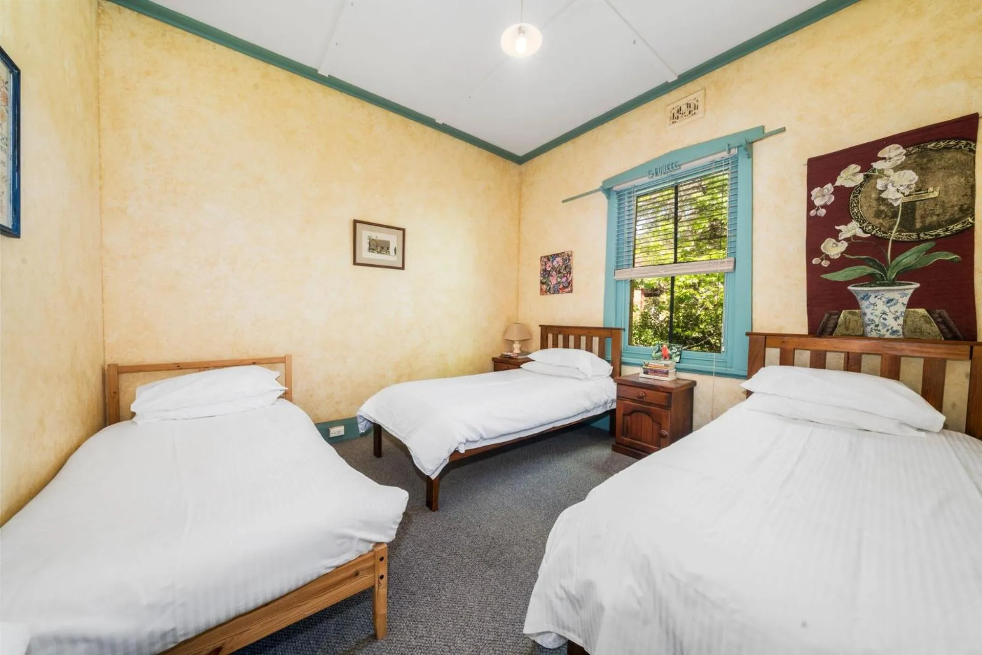 Bed in Brigalow Cottage
