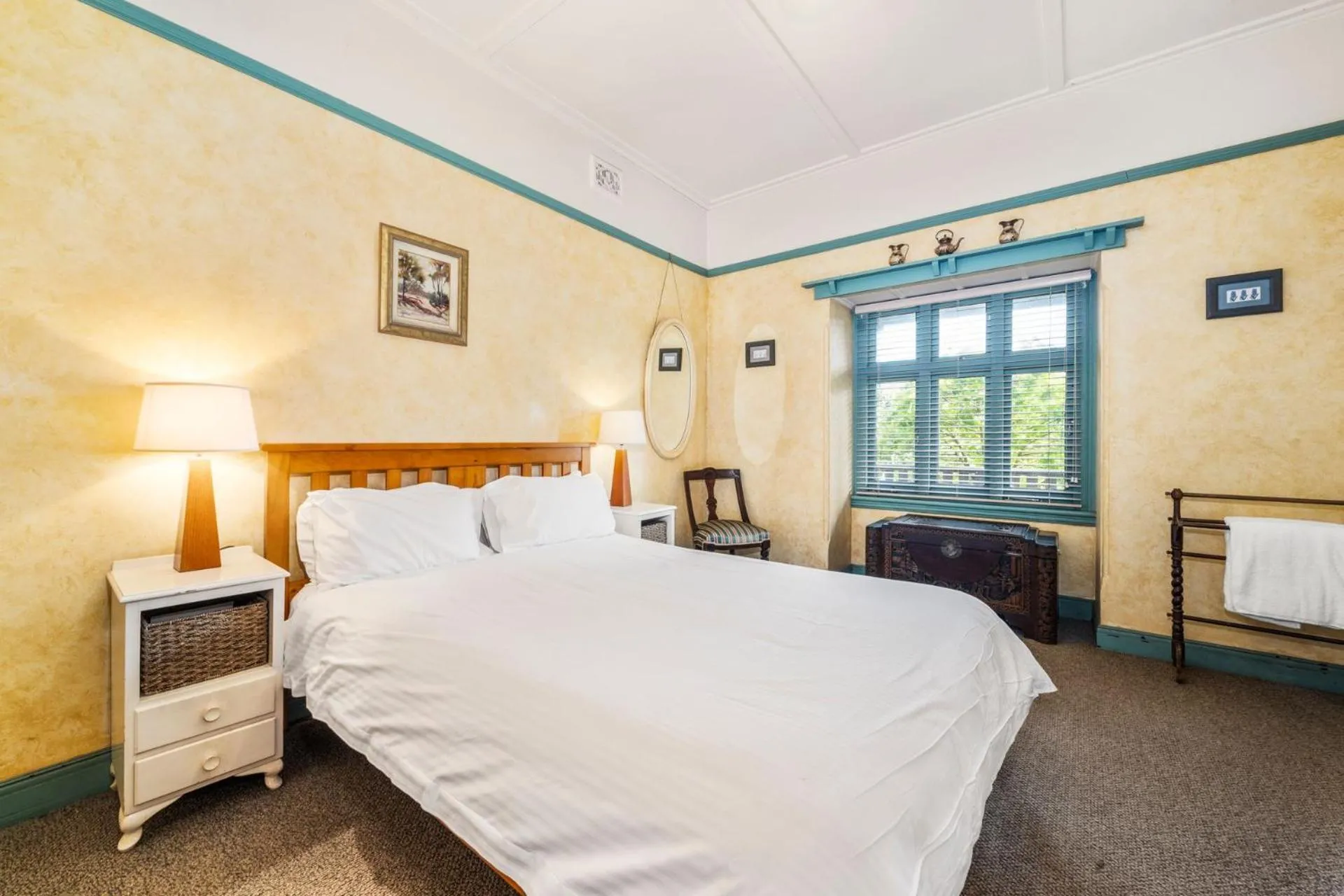 Bed in Brigalow Cottage