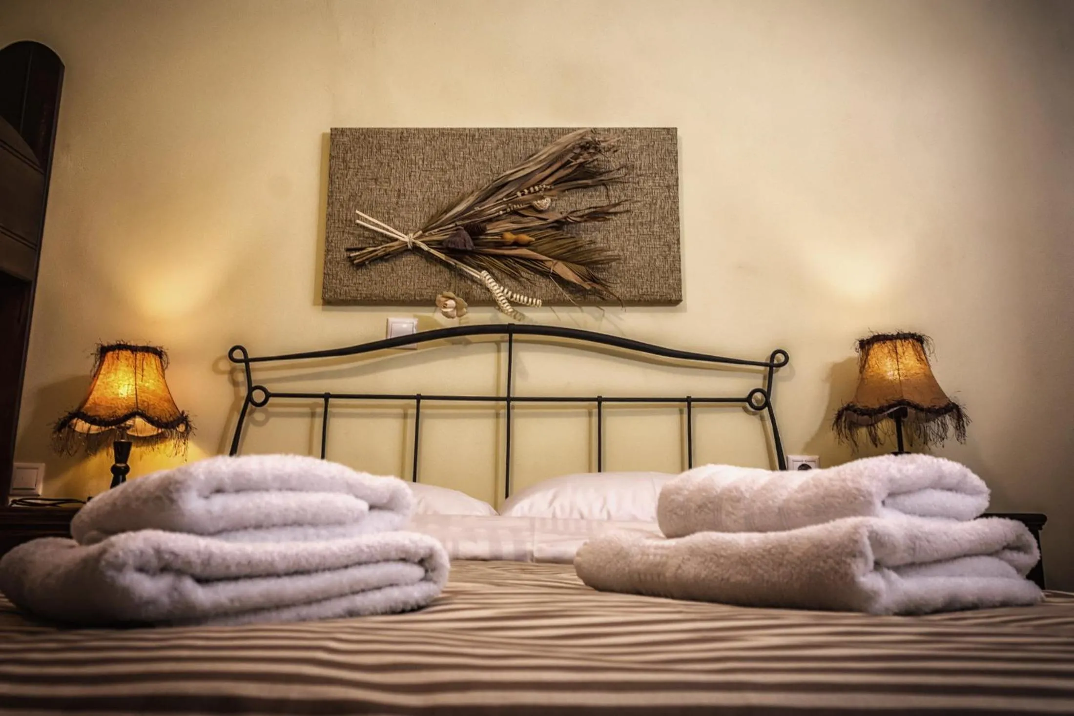 Bed in Xenonas Sta Tzakia