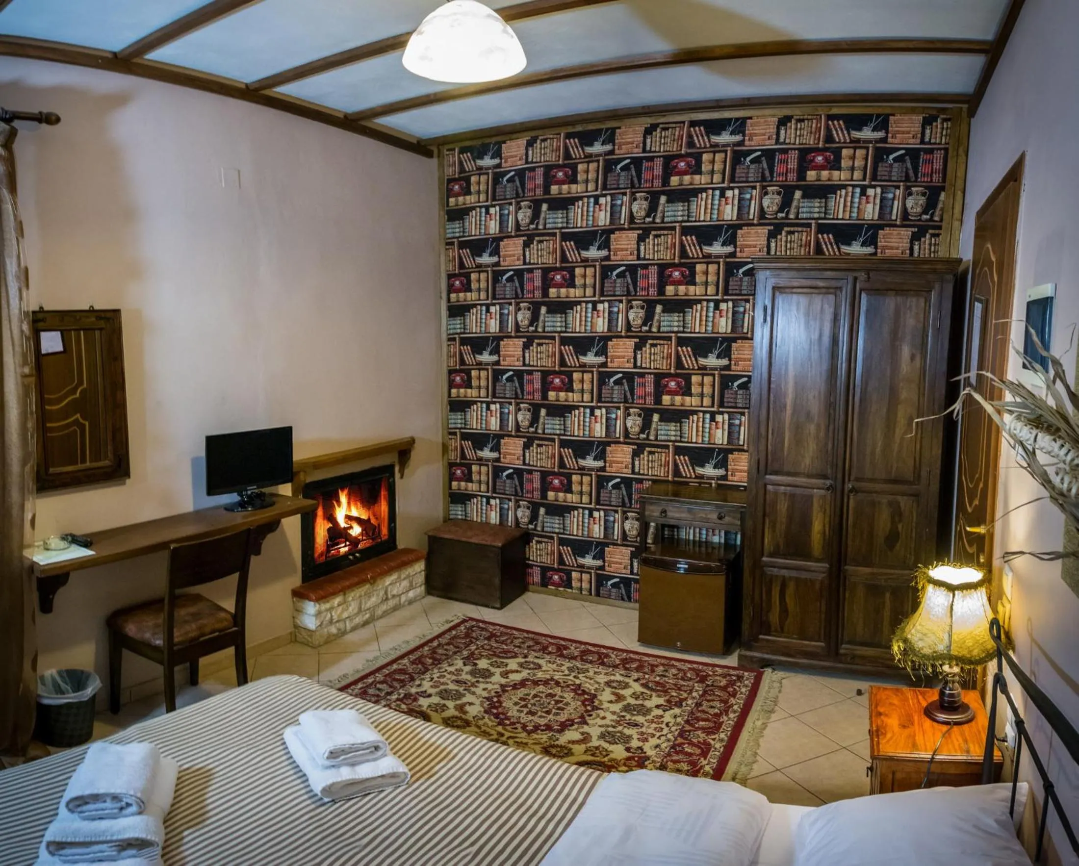 Bed in Xenonas Sta Tzakia