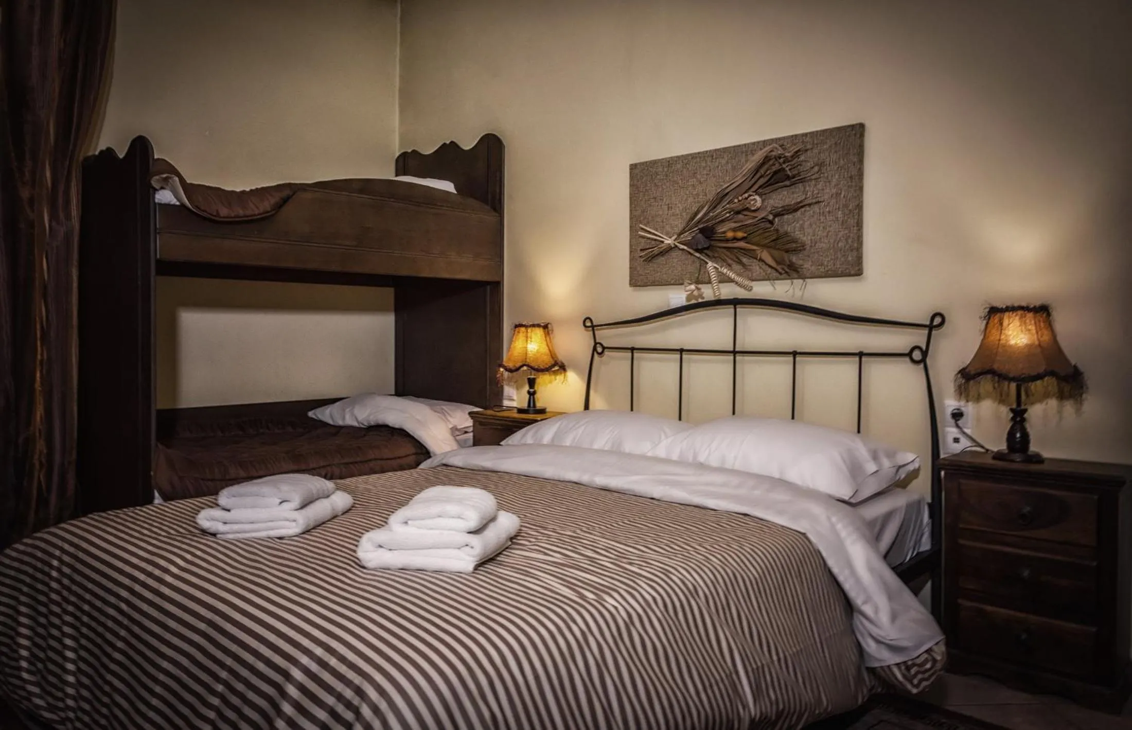 Bed in Xenonas Sta Tzakia